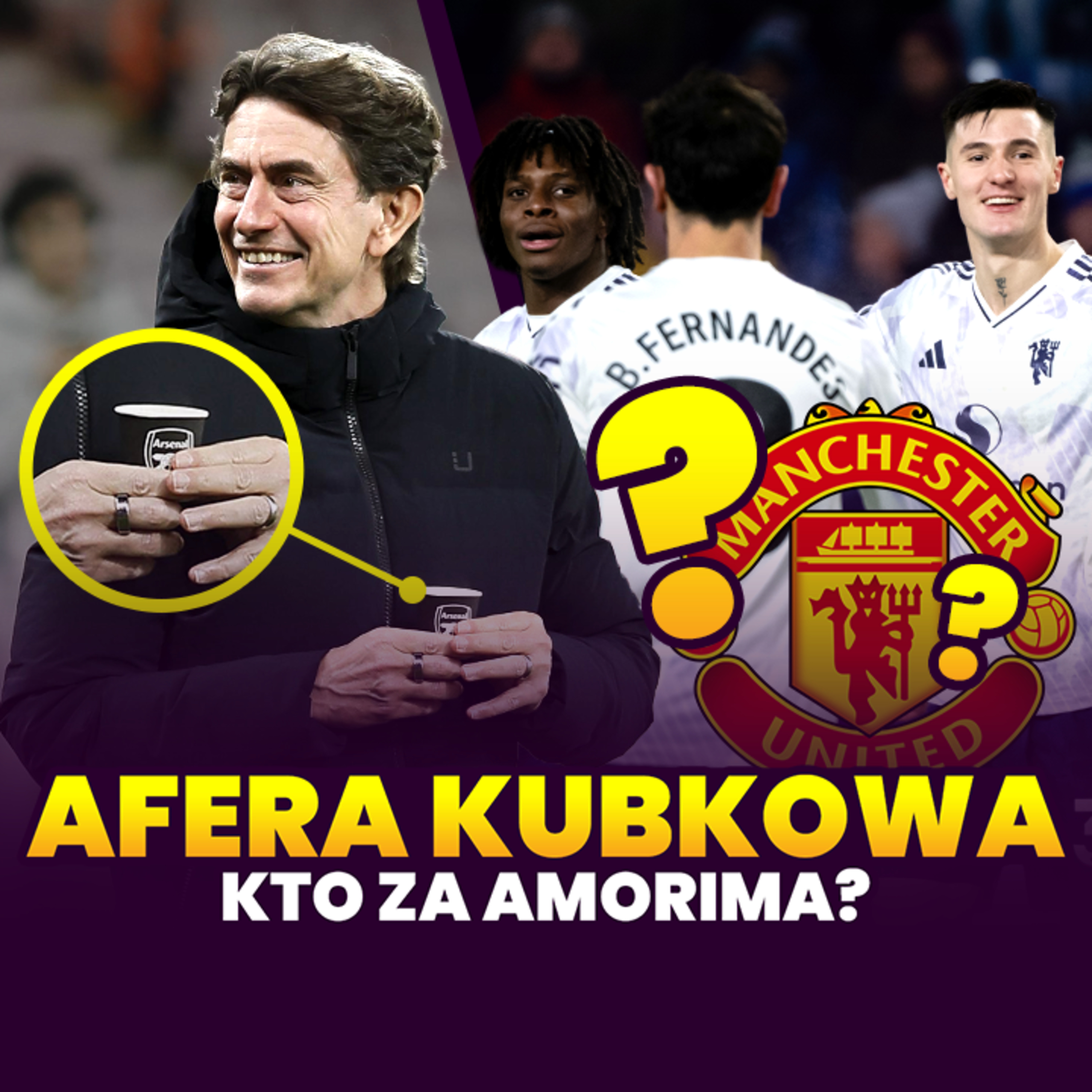 AFERA KUBKOWA! KTO ZASTĄPI AMORIMA W MANCHESTERZE UNITED?