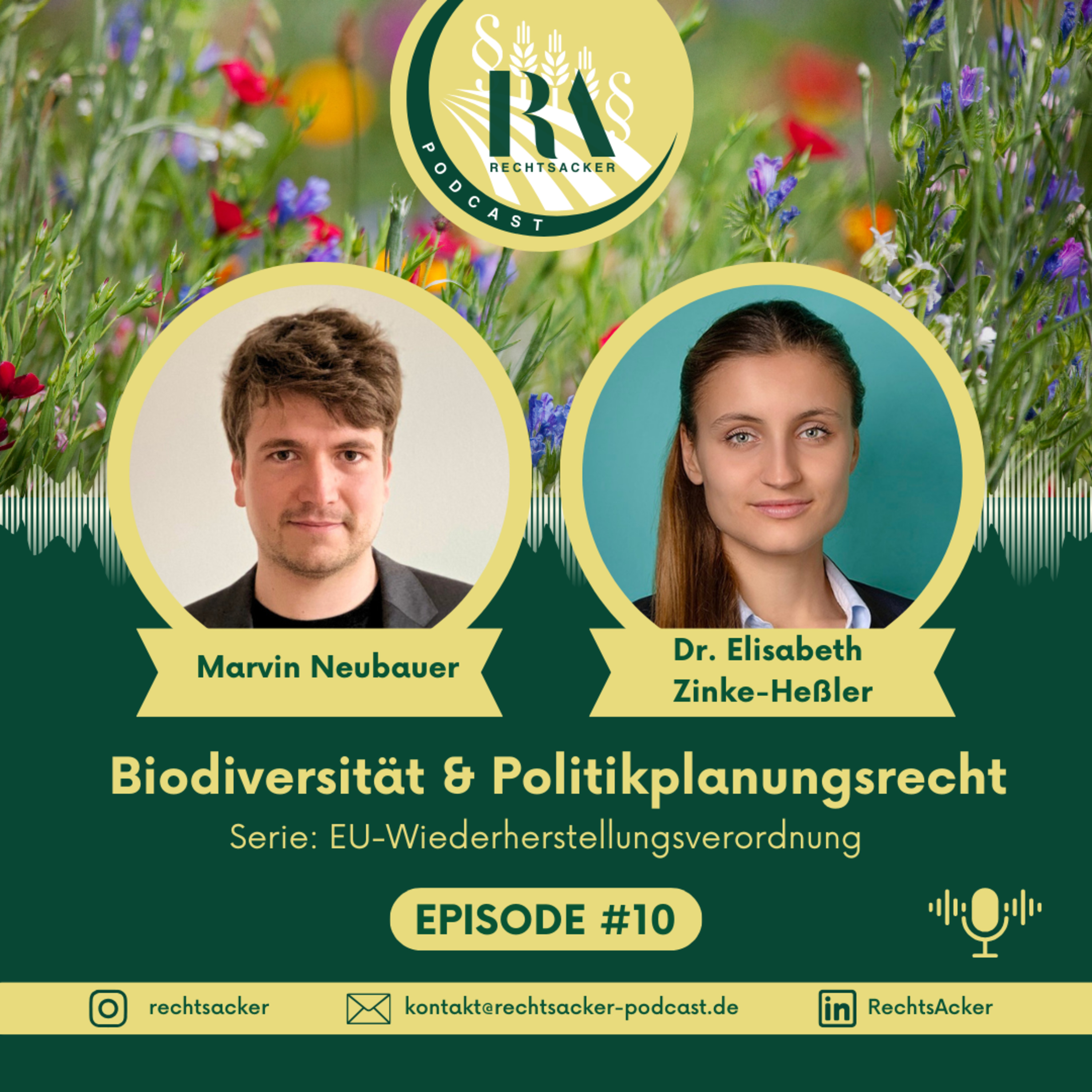 Episode 10: Natur wiederherstellen? Die EU-Wiederherstellungsverordnung im Fokus episode artwork