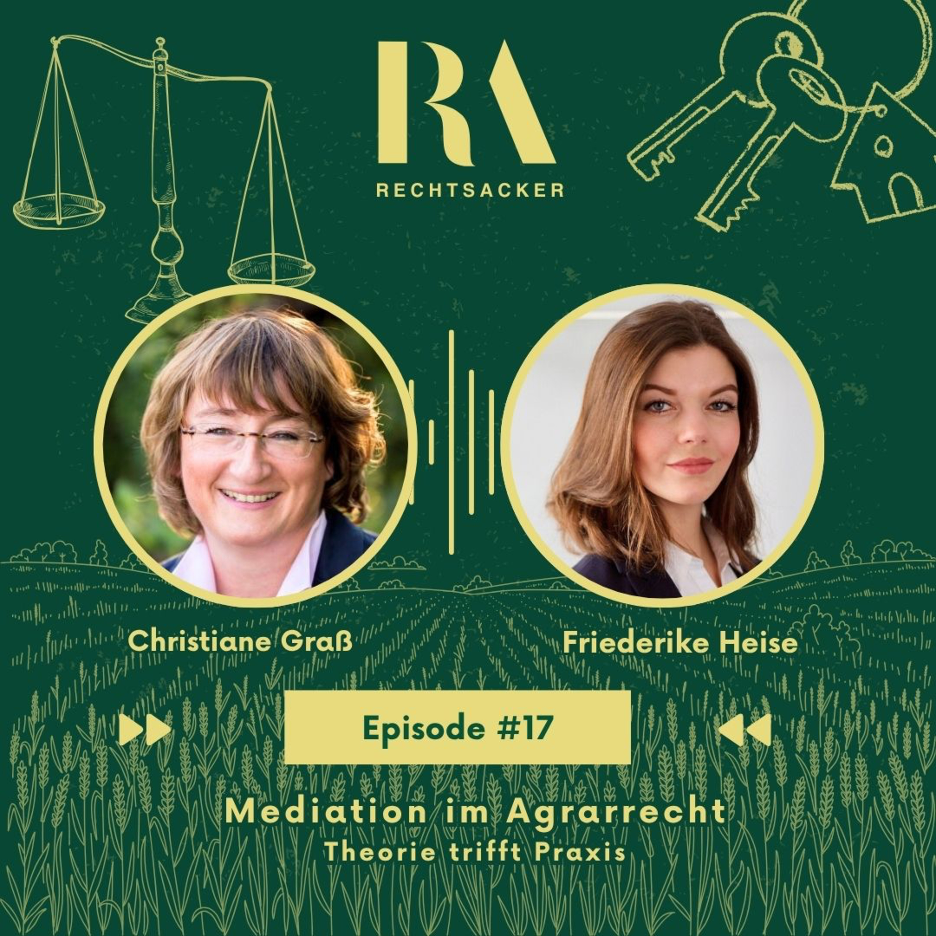 Episode 17: Mediation in der Landwirtschaft – Wenn der Hof zum Konfliktpunkt wird episode artwork