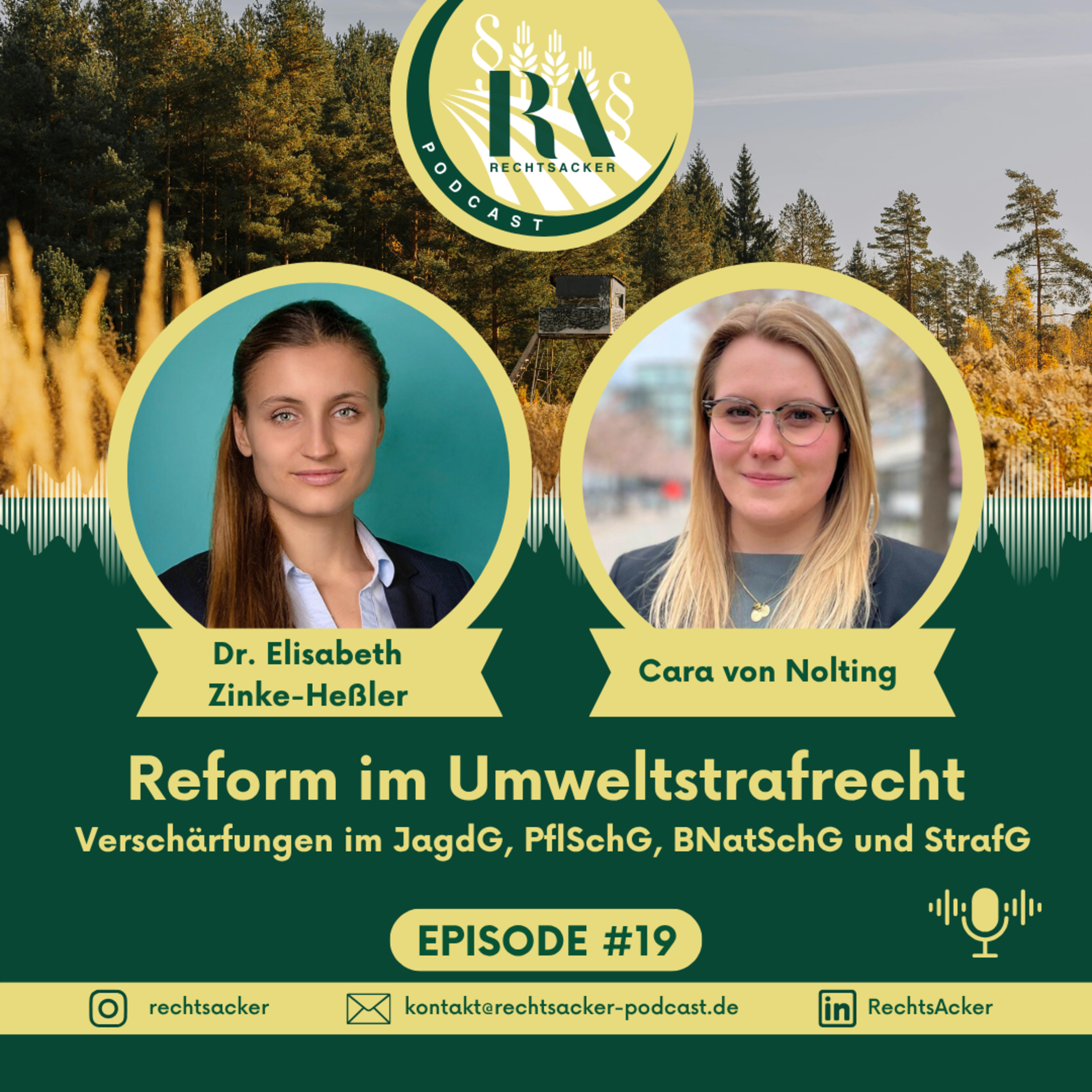 Episode 19: Reform des Umweltstrafrechts – der Referentenentwurf episode artwork