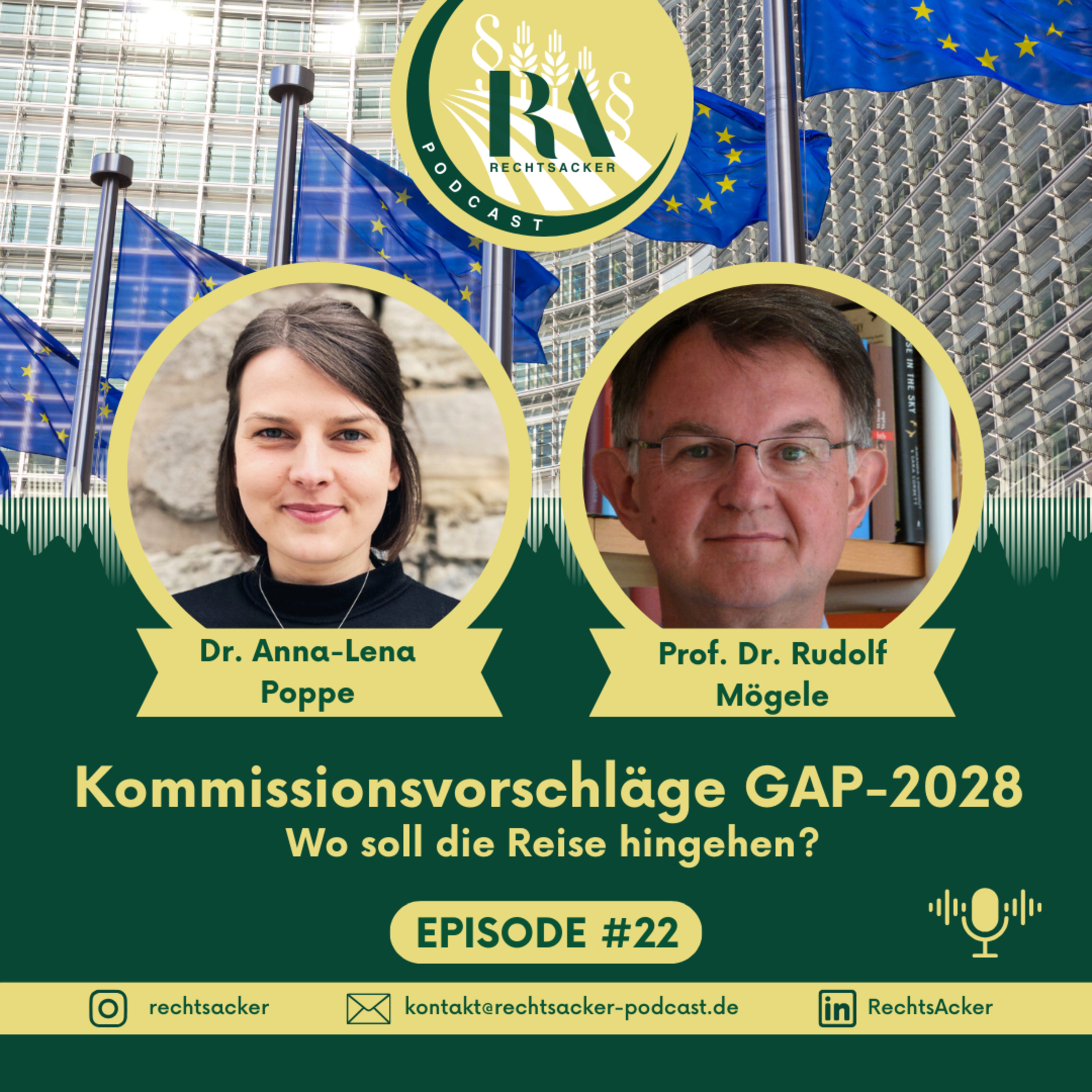 Episode 22: Kommissionsvorschläge GAP-2028 – Wo soll die Reise hingehen ❓  episode artwork
