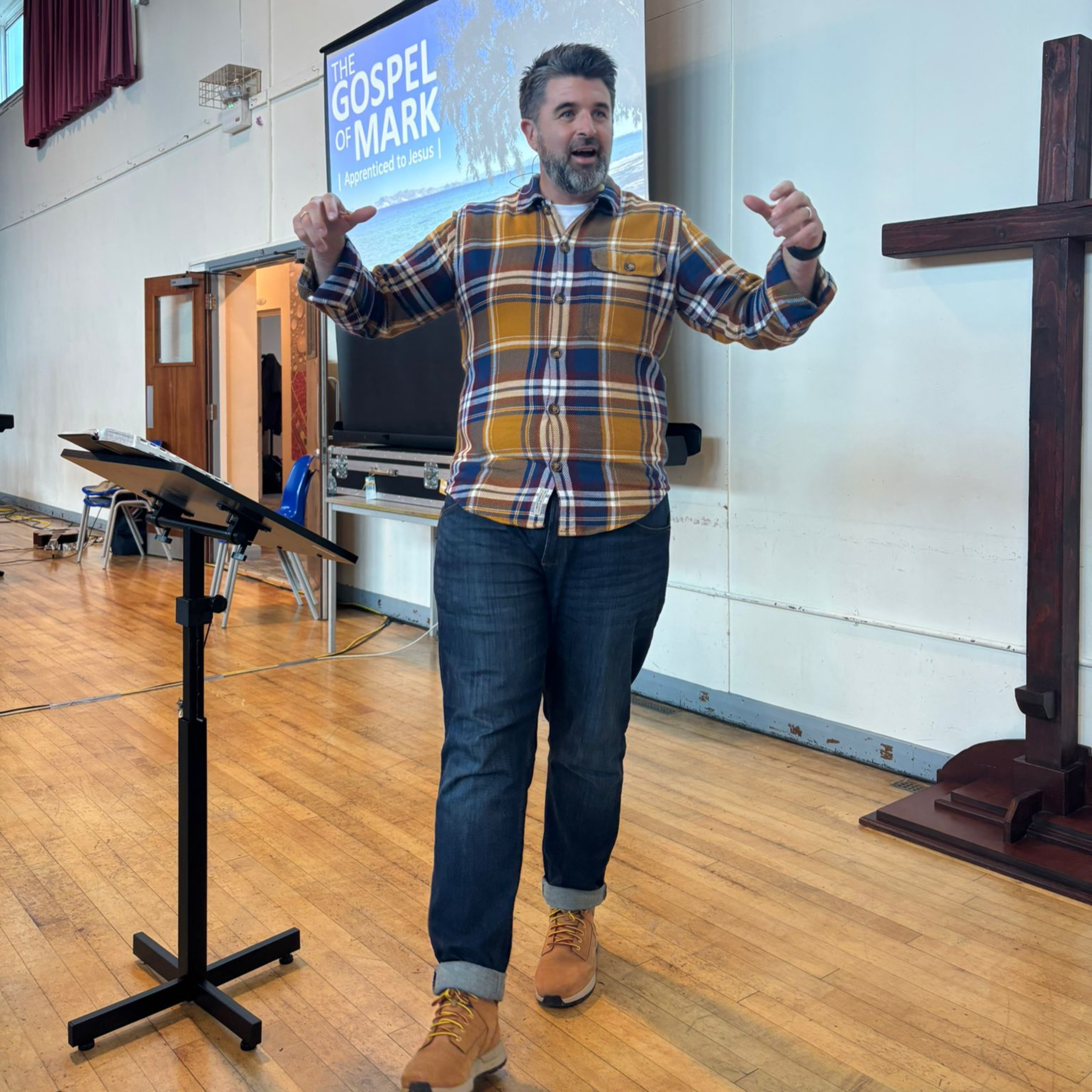 Mark 14:1-11 -- Pastor Iain Hesketh episode artwork