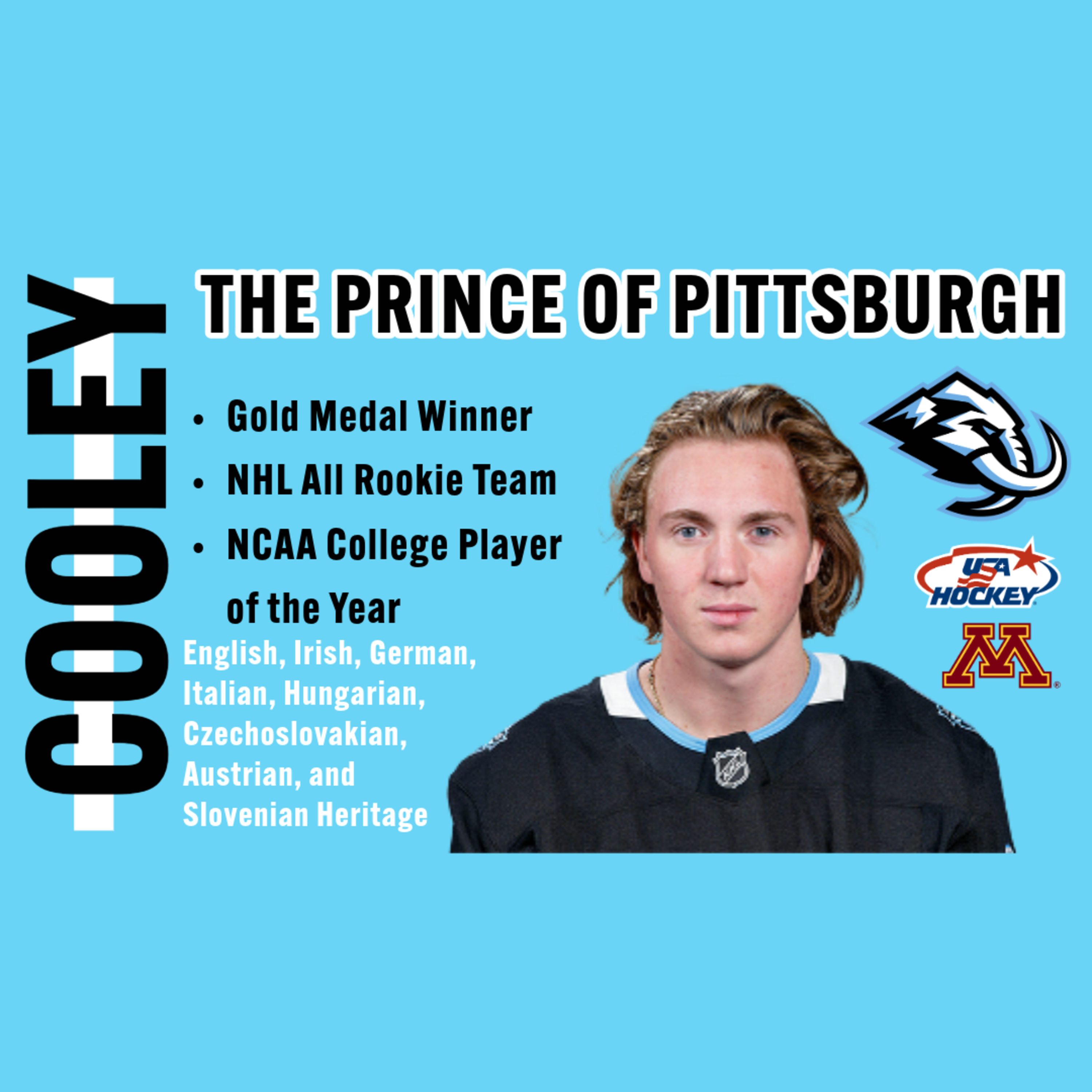Logan Cooley: The Prince of Pittsburg - A Rising Star on Ice and Global Stage  episode artwork