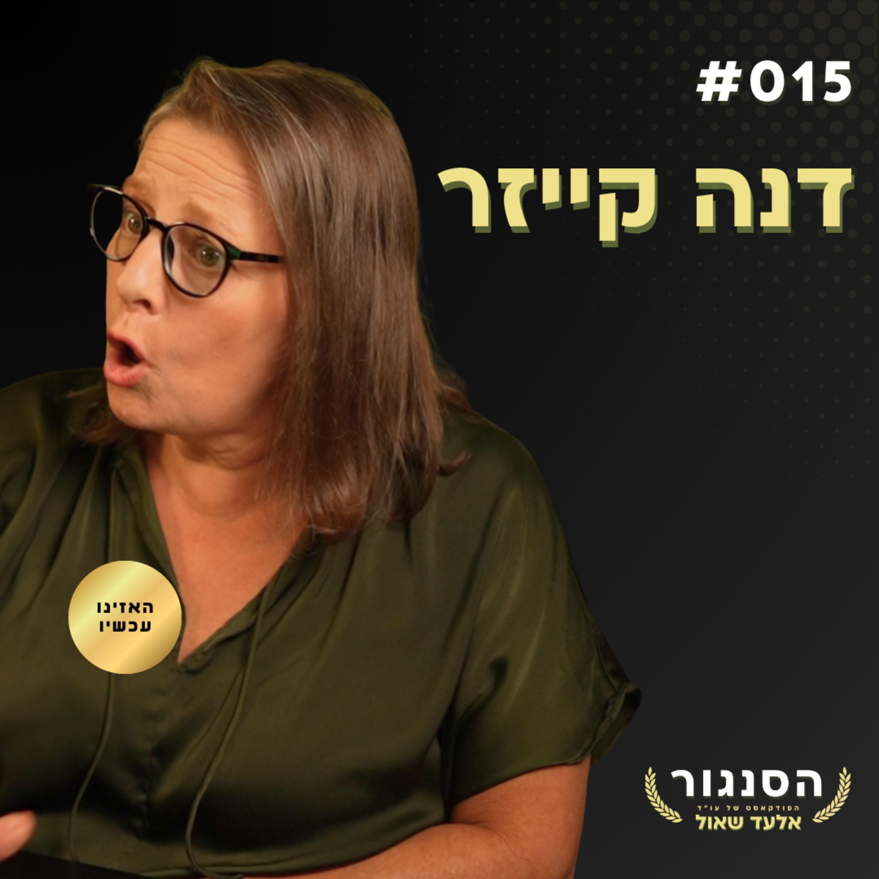 המטפלת של עברייני המין בישראל מדברת על הכול! דנה קייזר (מרכז התחלה חדשה) | אלעד שאול הסנגור פרק 015 episode artwork