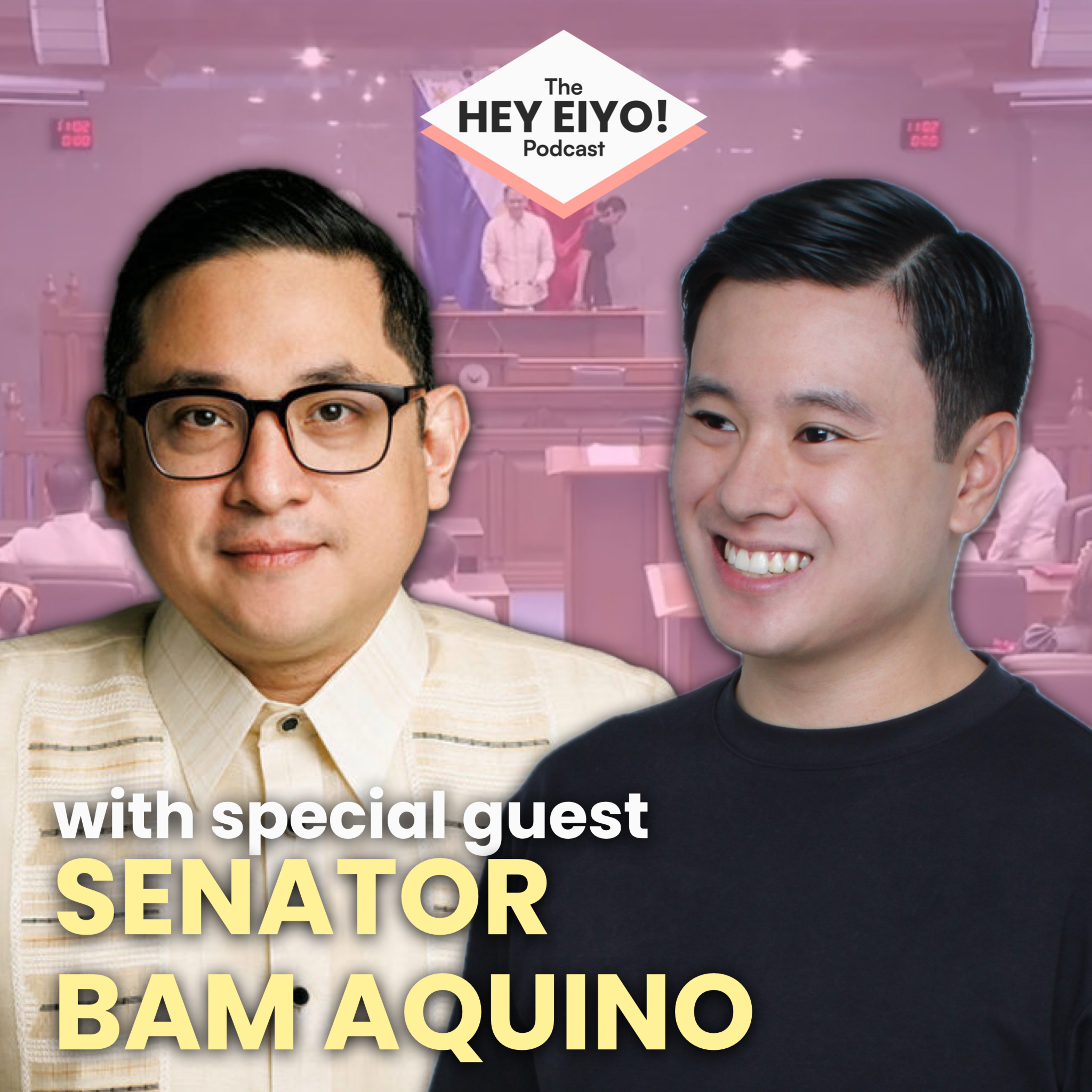 Bam Aquino on Education Reform, Youth Jobs & Classroom Crisis | Hey Eiyo! Podcast episode artwork