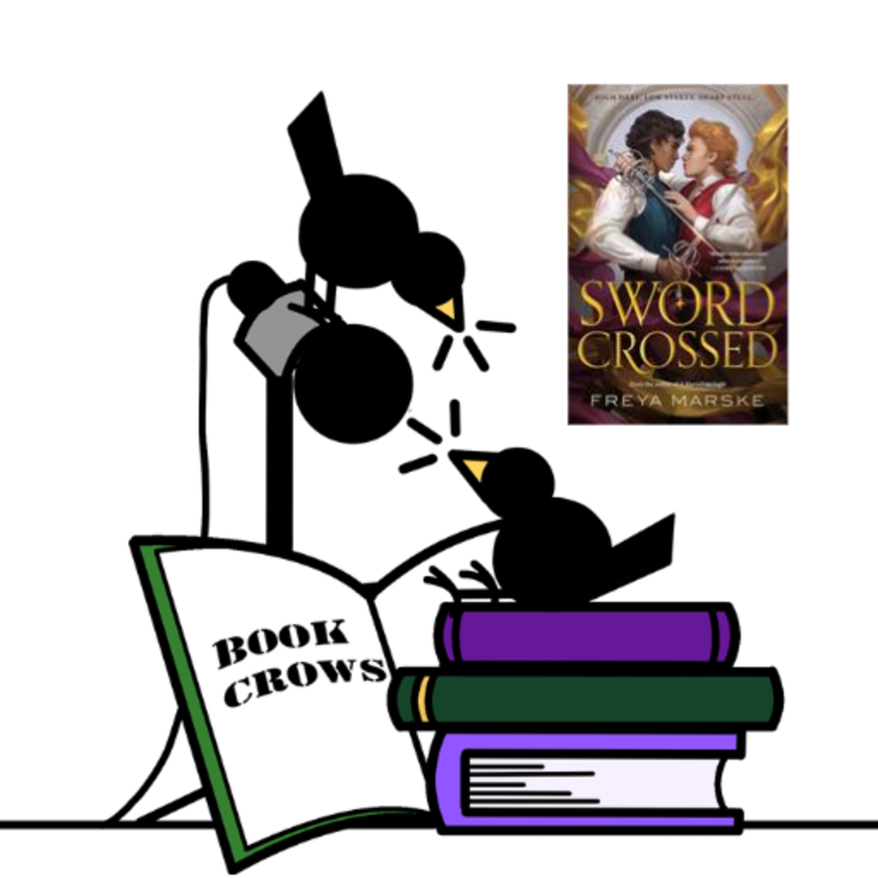 Book Crows Review "Swordcrossed" episode artwork
