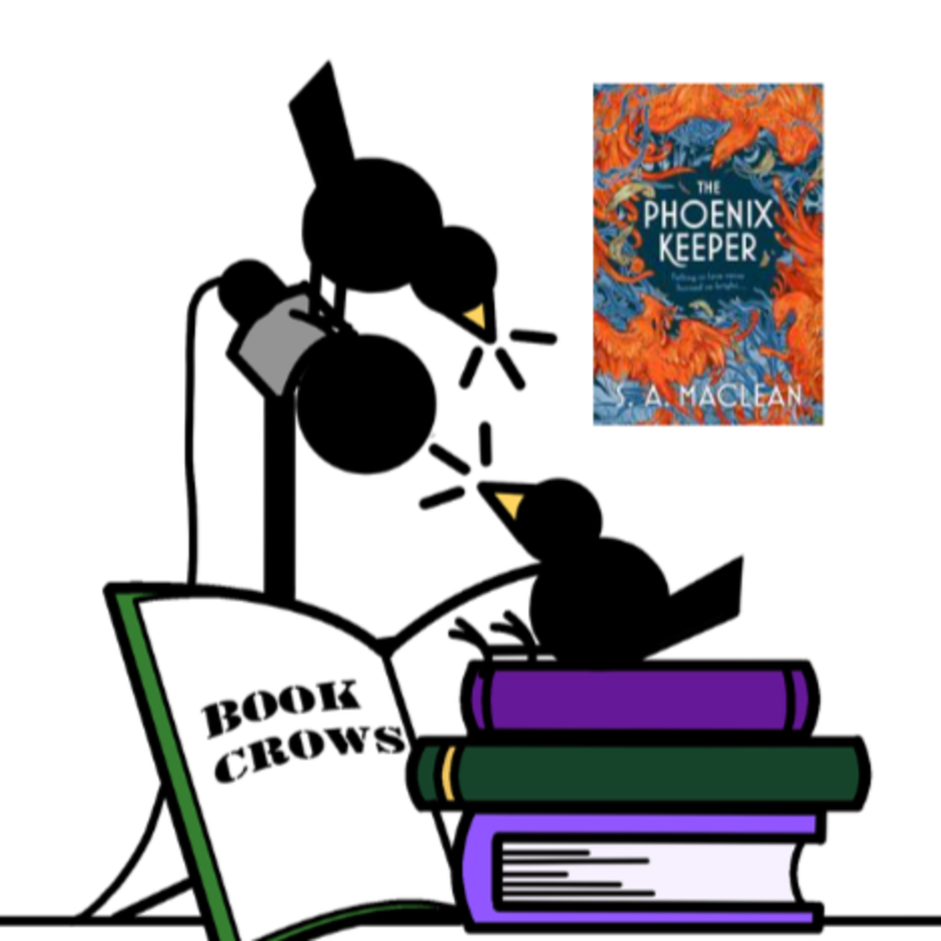 Book Crows Review "The Phoenix Keeper" episode artwork