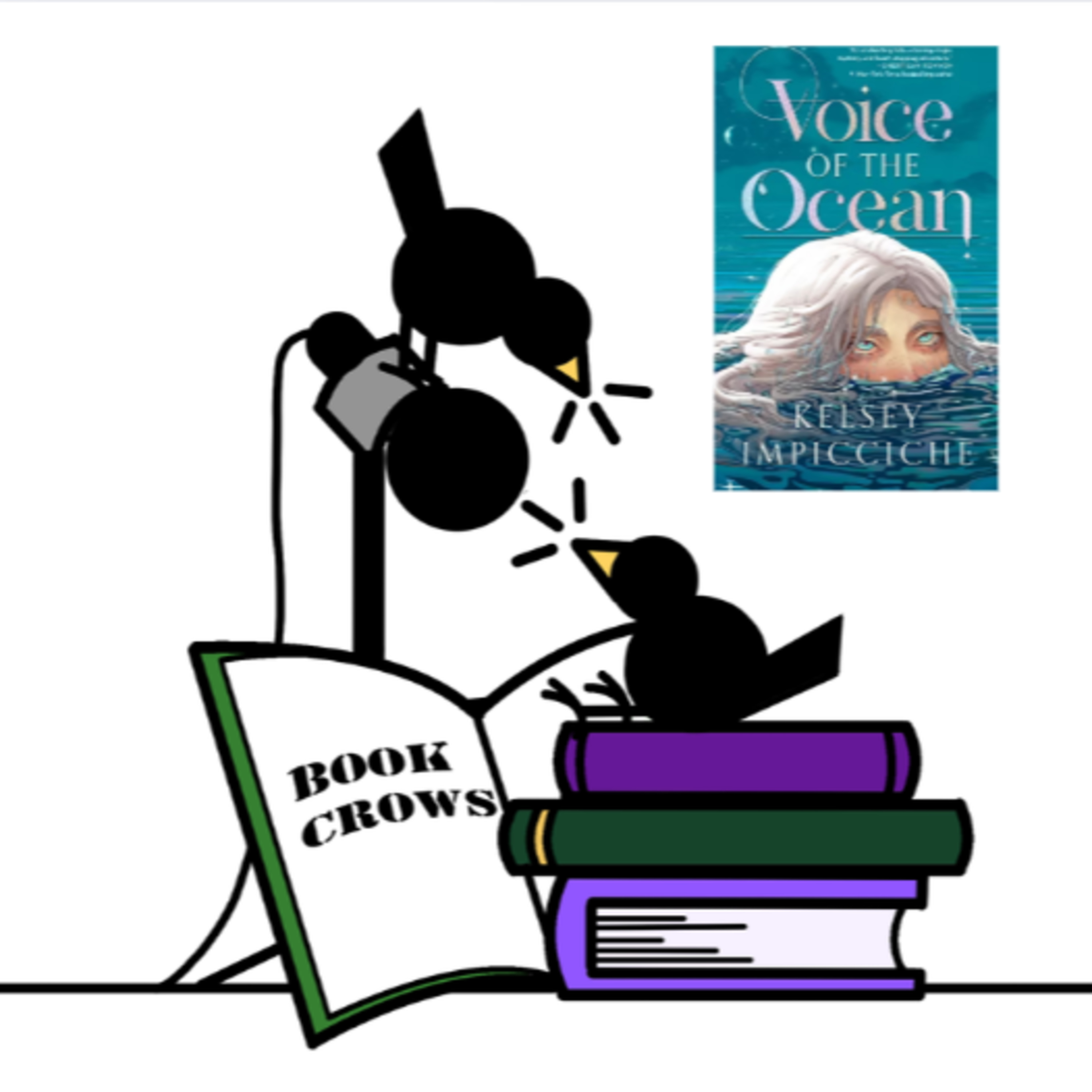 Book Crows Review "Voice of the Ocean" RAVE REVIEW episode artwork