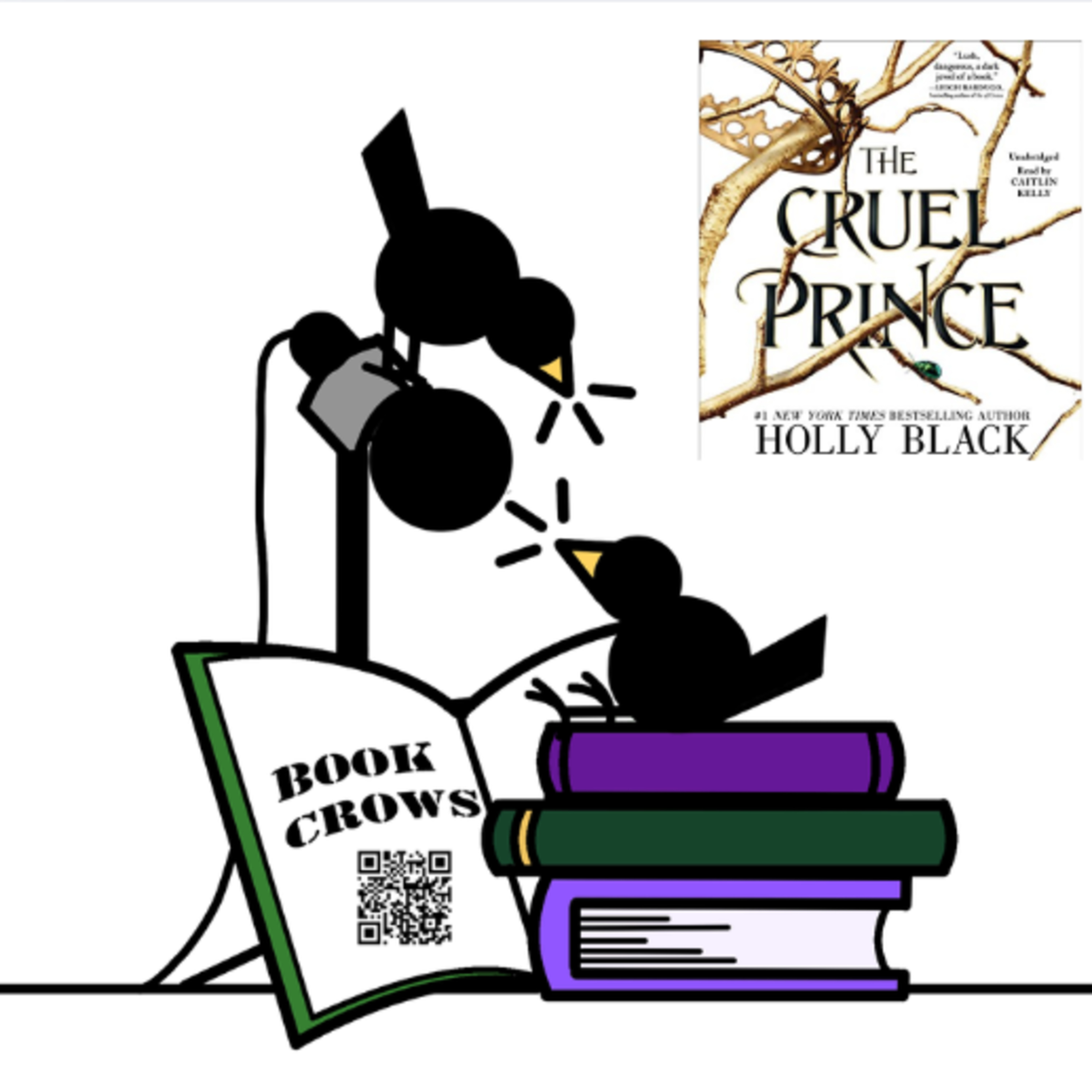 Book Crows Review "The Cruel Prince" - Rave Review episode artwork