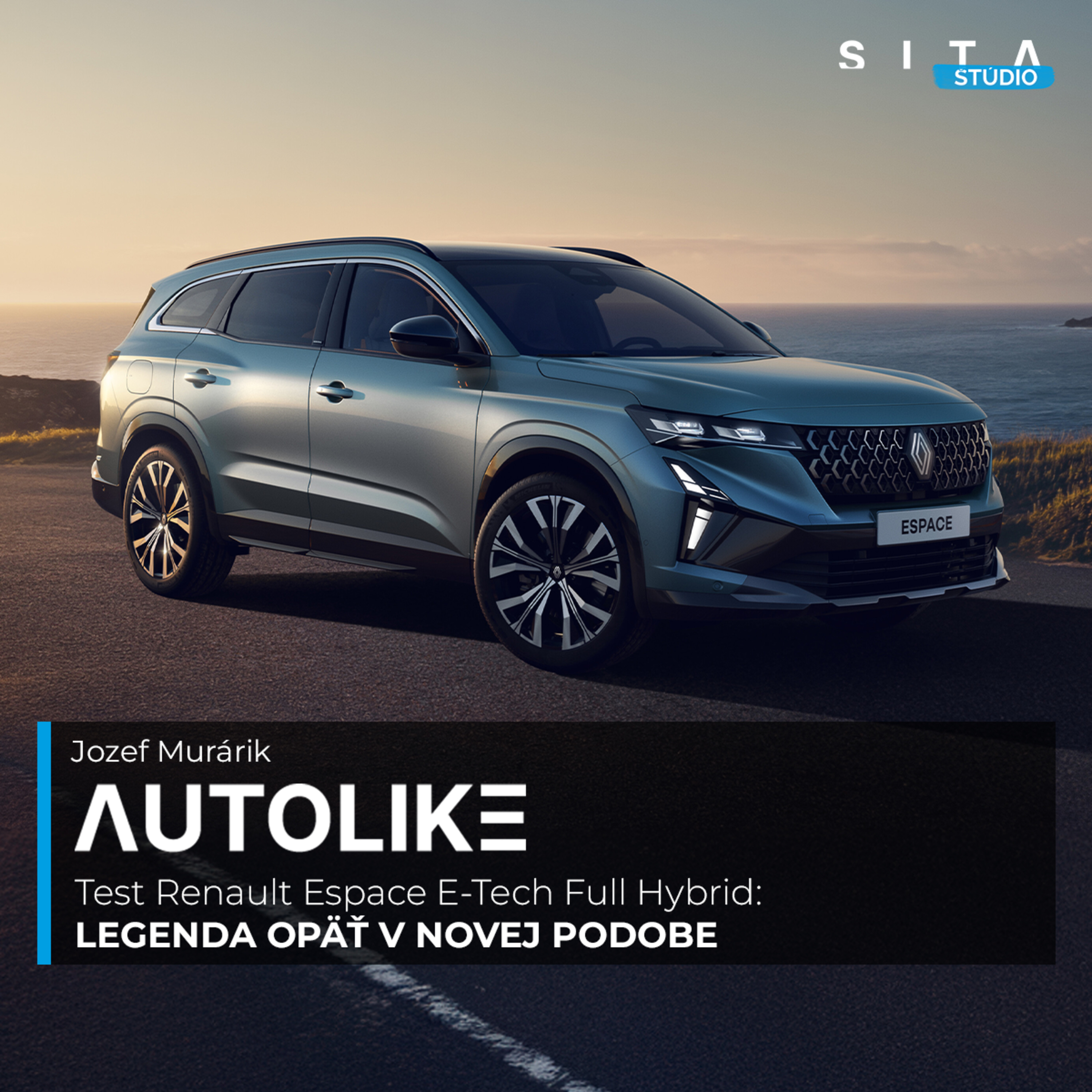 Test Renault Espace E-Tech Full Hybrid - Legenda opäť v novej podobe | Autolike episode artwork