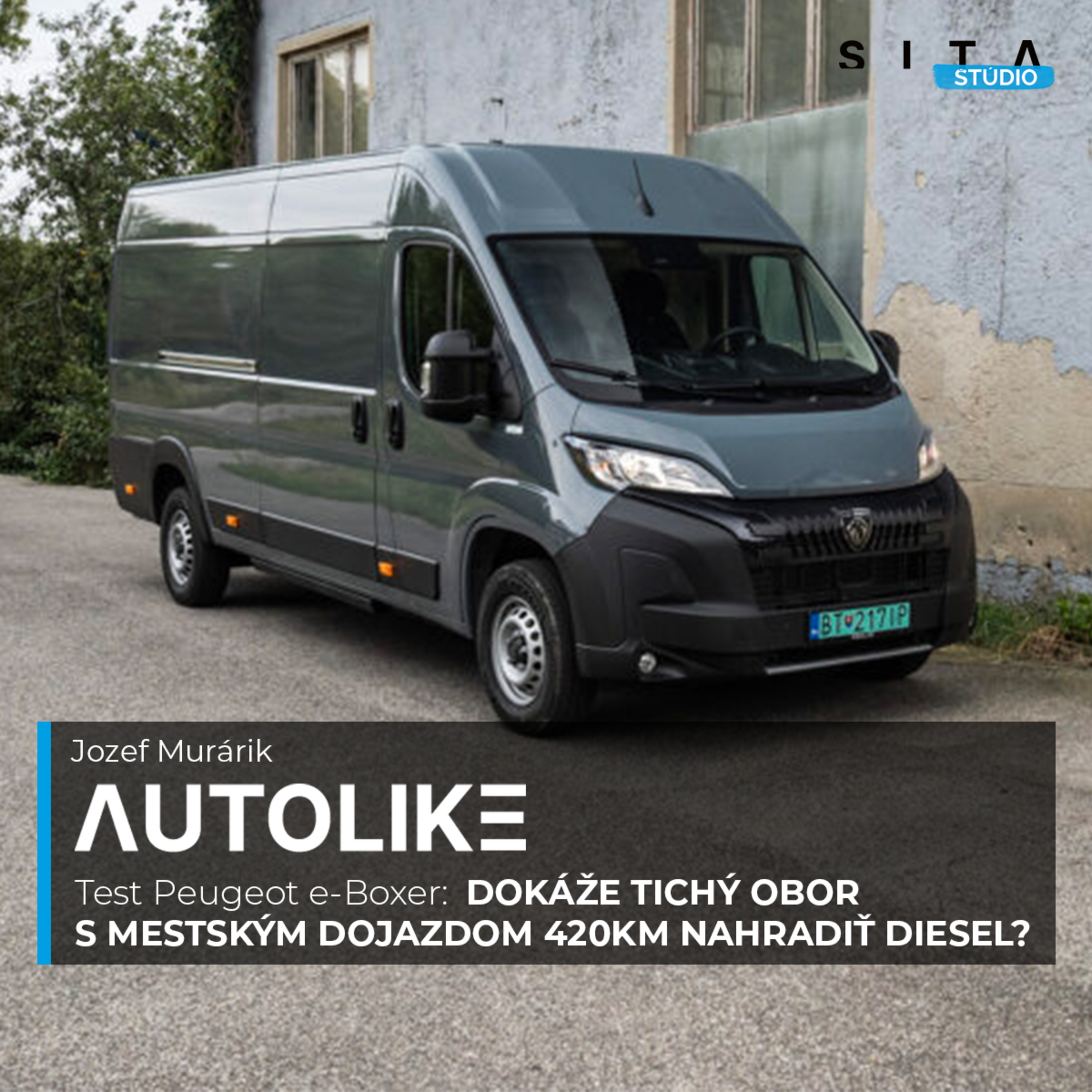 Test Peugeot e-Boxer: Oplatí sa dodávka s elektrickým pohonom? | Autolike episode artwork
