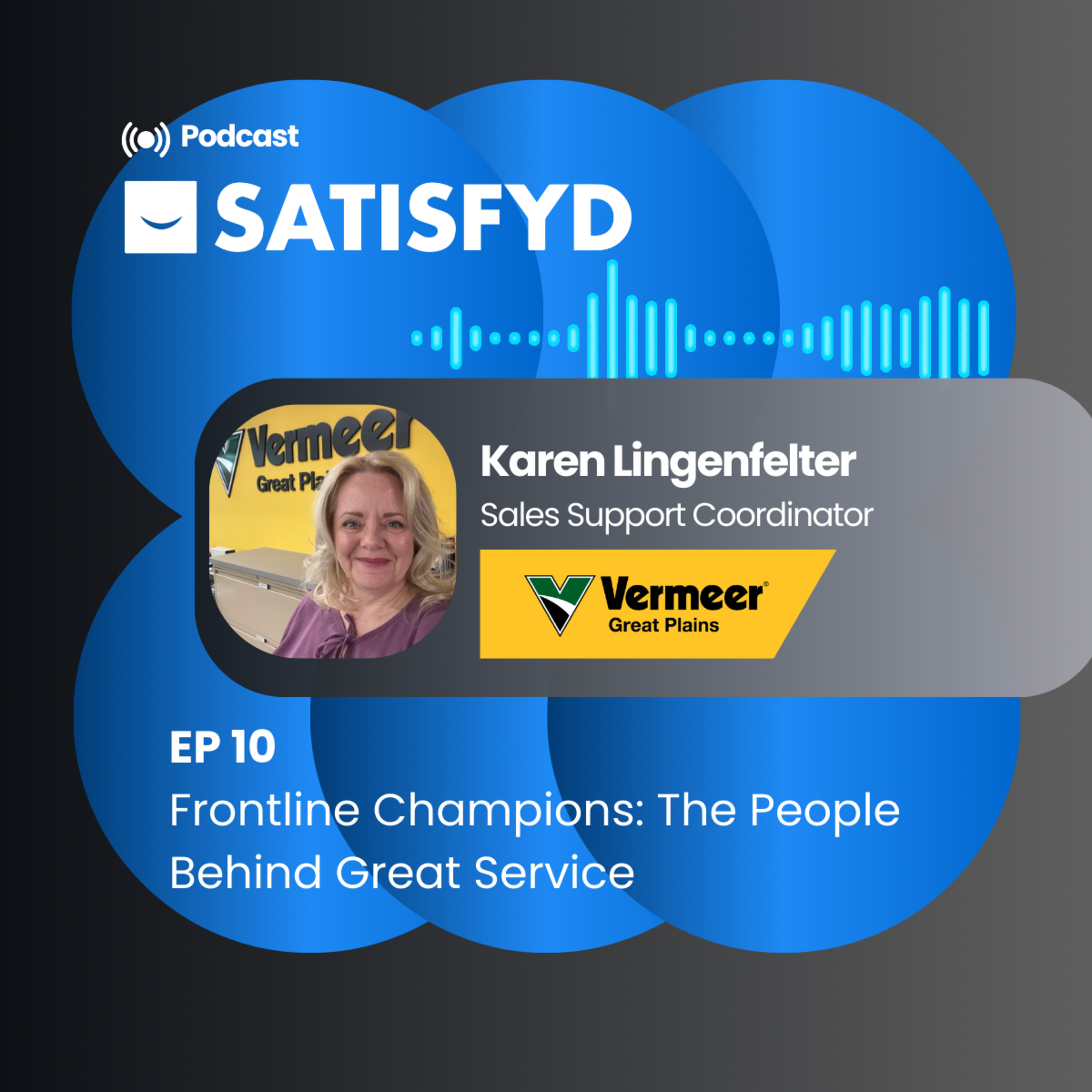 Frontline Champions: The People Behind Great Service featuring Karen Lingenfelter episode artwork