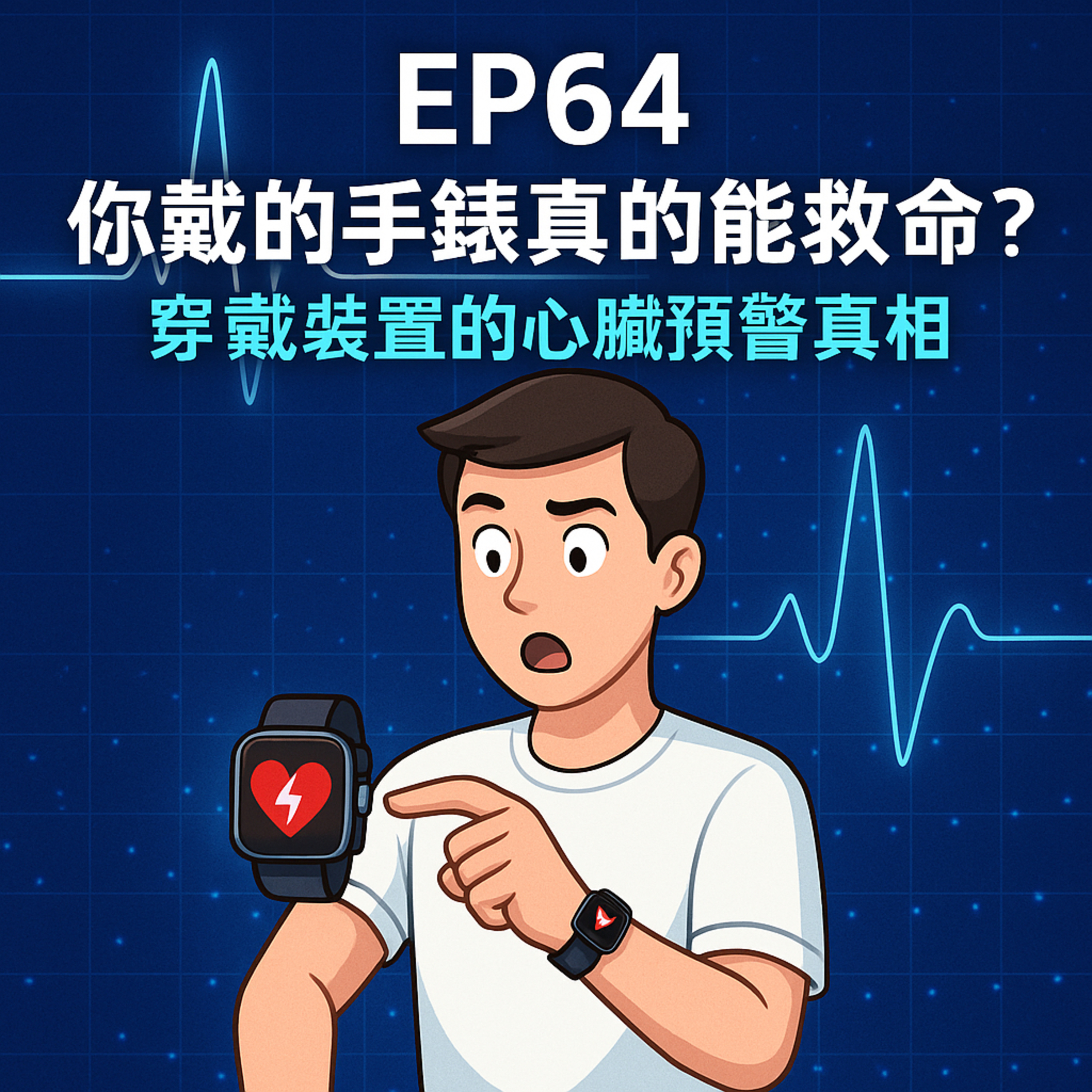 🎙️EP64｜你戴的手錶真的能救命？穿戴裝置的心臟預警真相