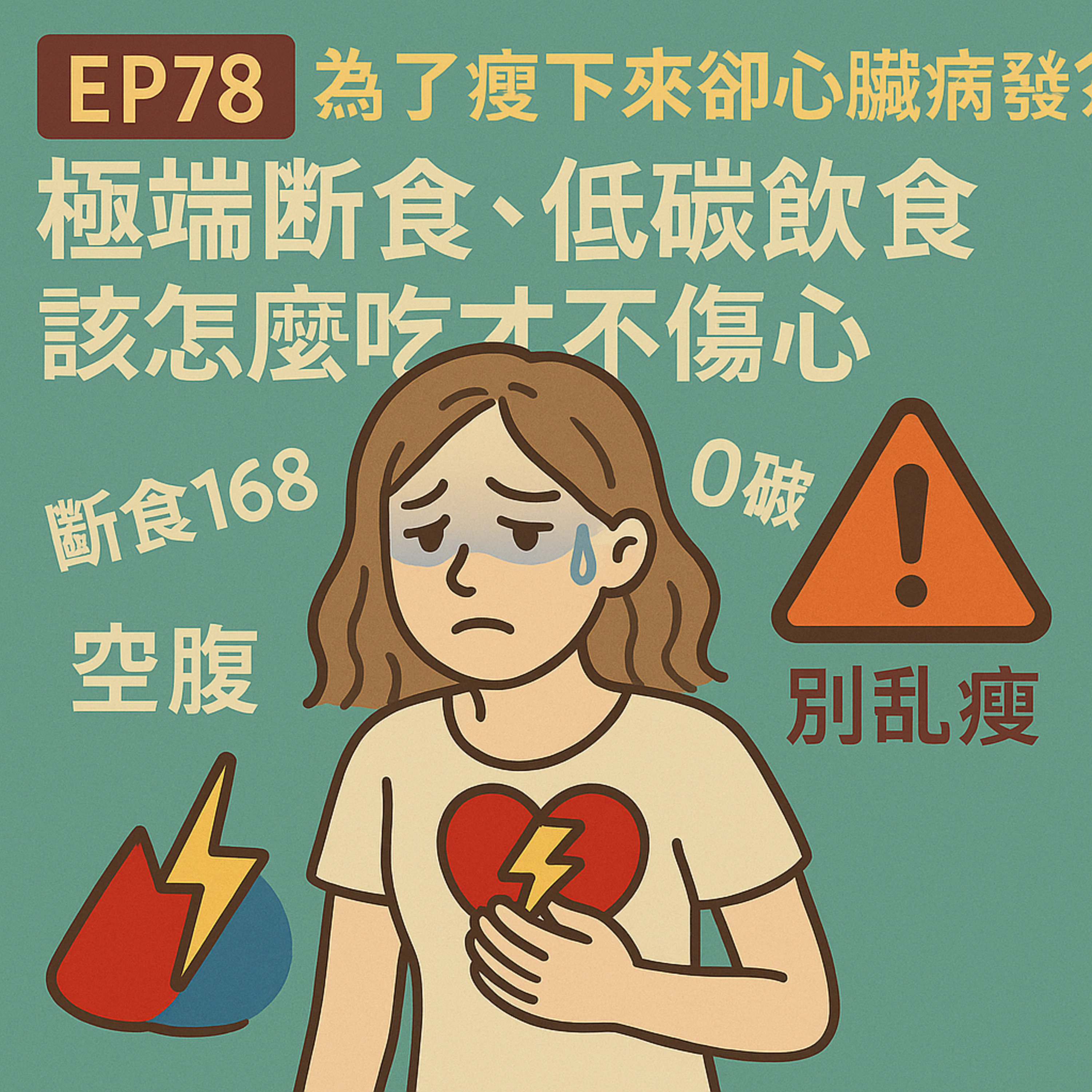 🎙️EP78｜斷食、生酮會讓你瘦，也可能讓你心臟壞掉？！減重飲食怎麼吃才安全？
