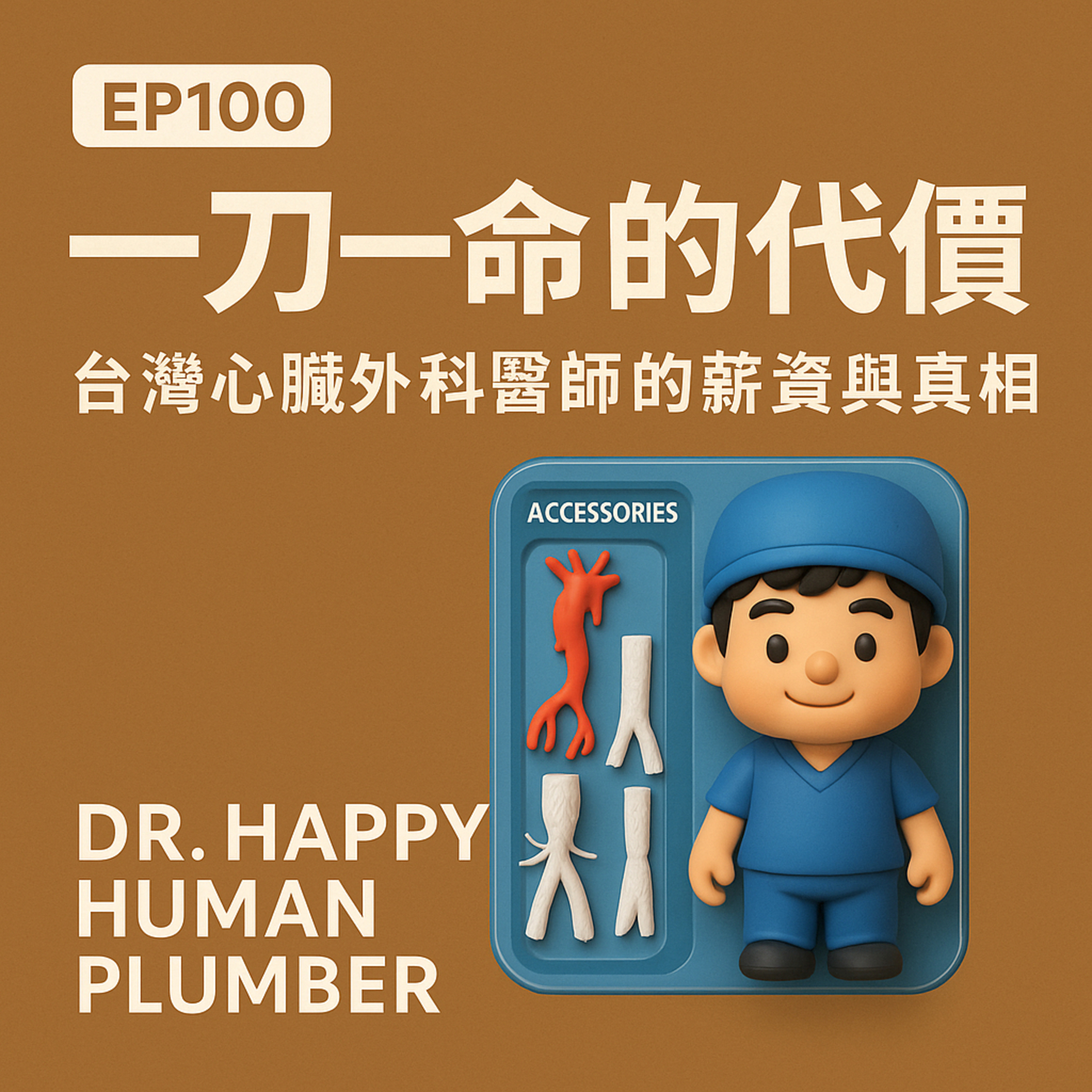 🎙️EP100｜一刀一命的代價：台灣心臟外科醫師的薪資與真相