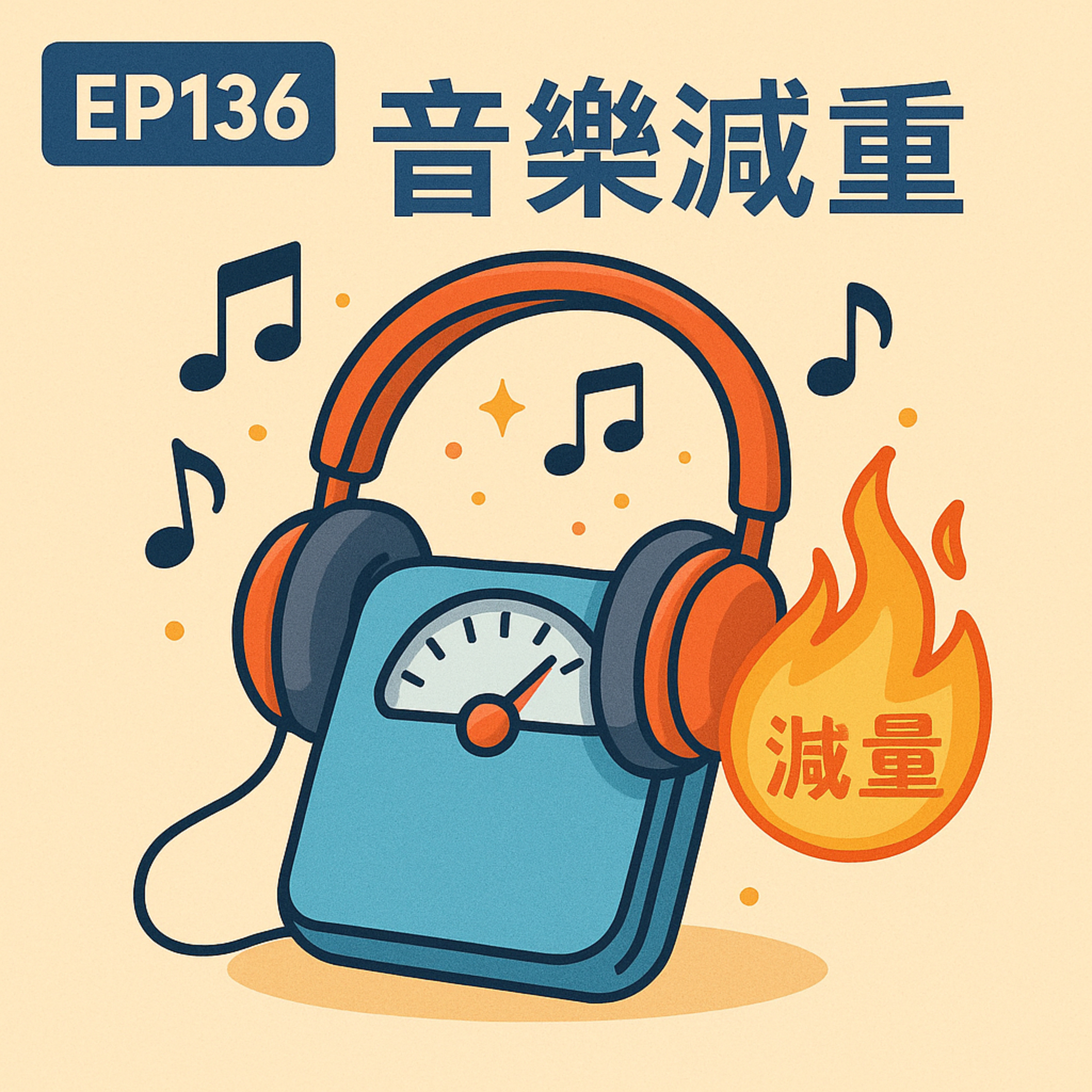 🎙️EP136｜邊聽音樂邊變瘦？音樂減重的神經科學與行為魔法