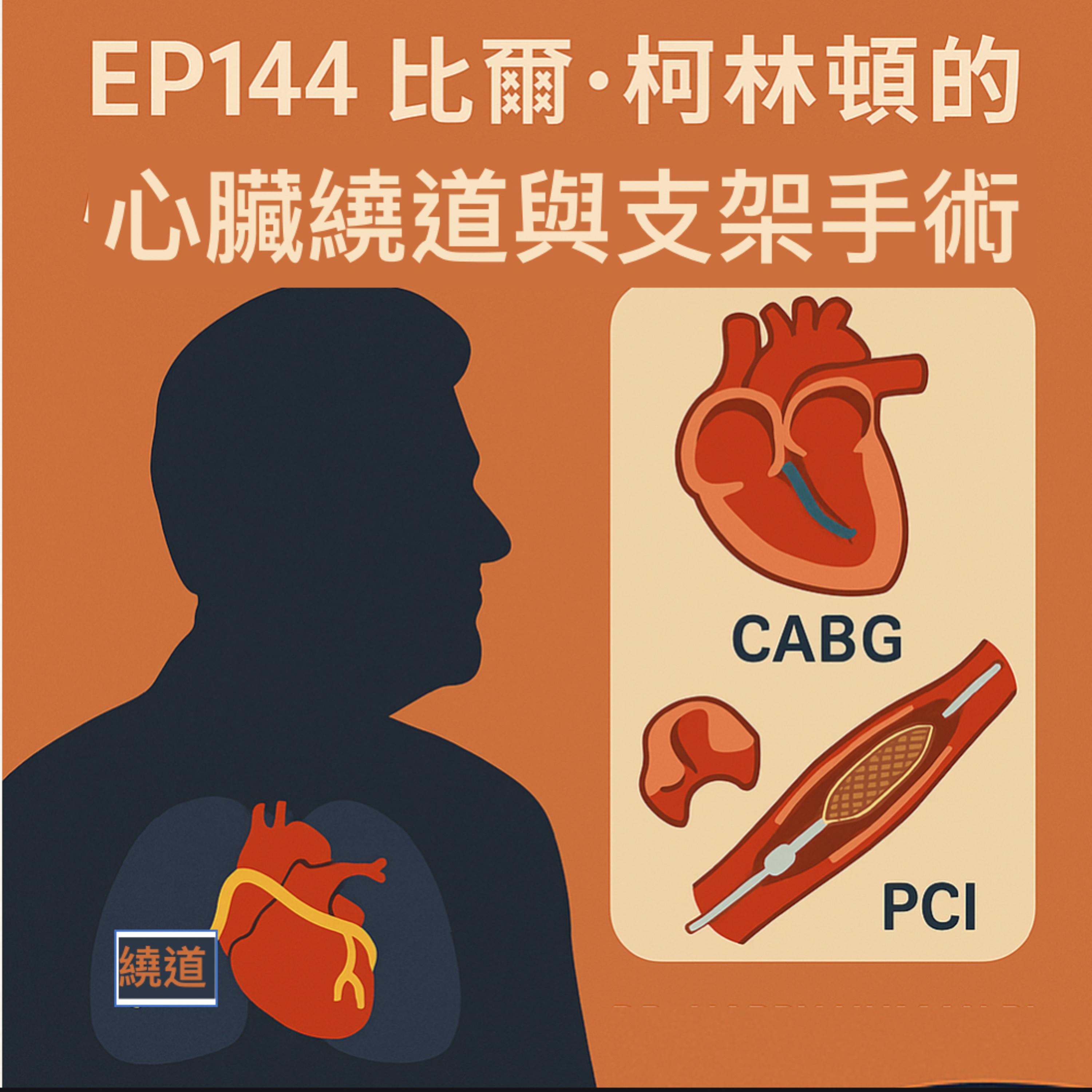 🎙️EP144｜美國總統也逃不掉！比爾·柯林頓的心臟繞道與支架手術啟示錄