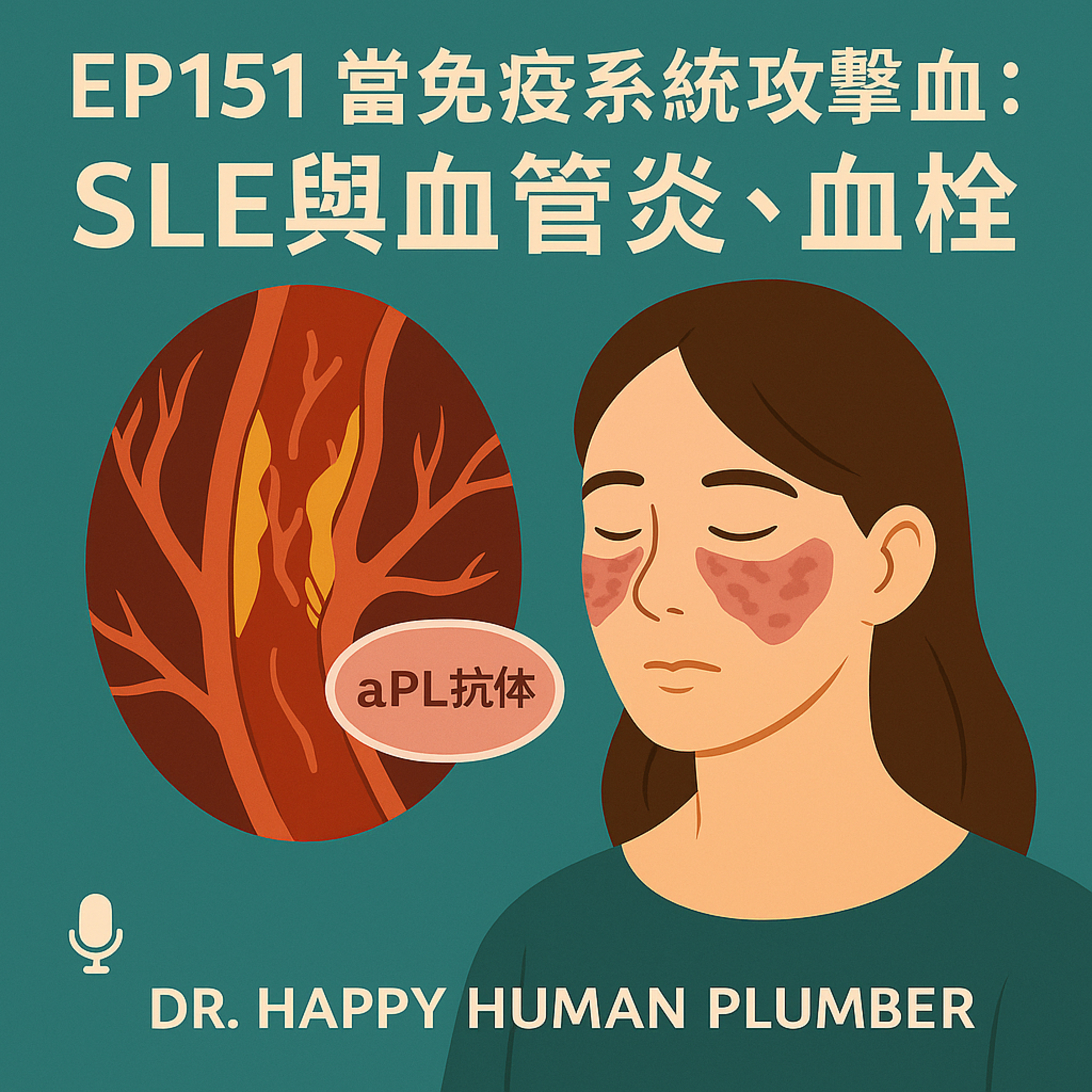 🎙️EP151｜當免疫系統攻擊血管：SLE 與血管炎、血栓的臨床挑戰