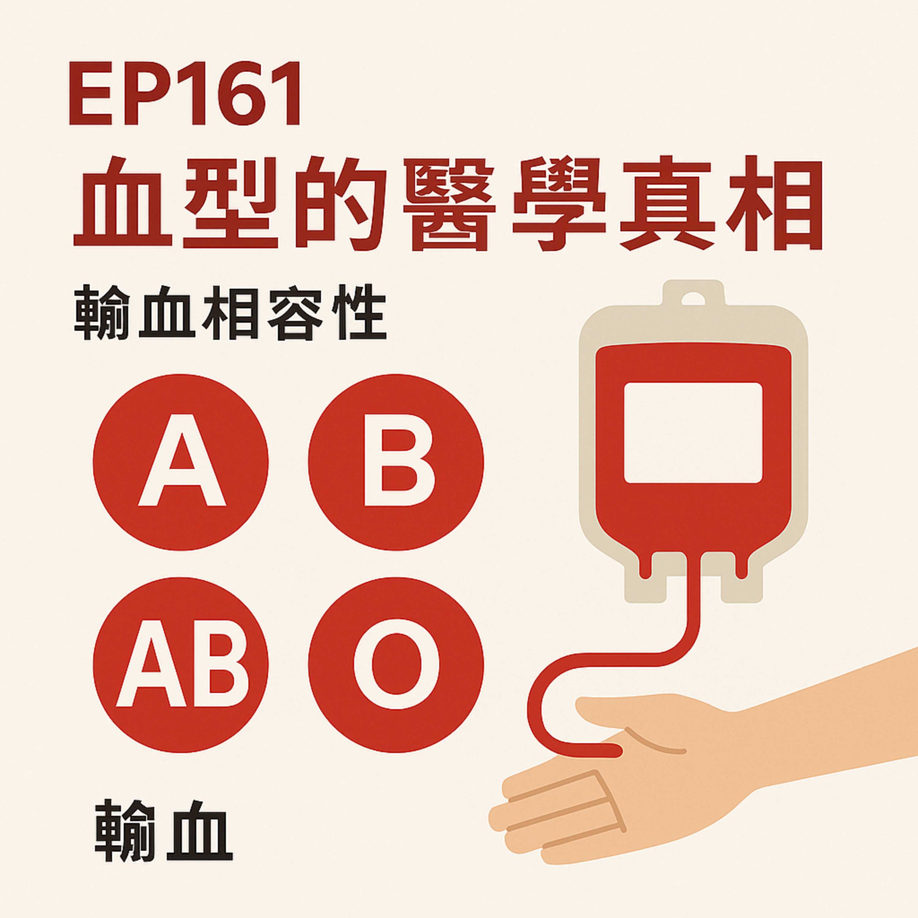 🎙️EP161｜血型的秘密：從 ABO 到 Rh 因子，你了解自己的血嗎？