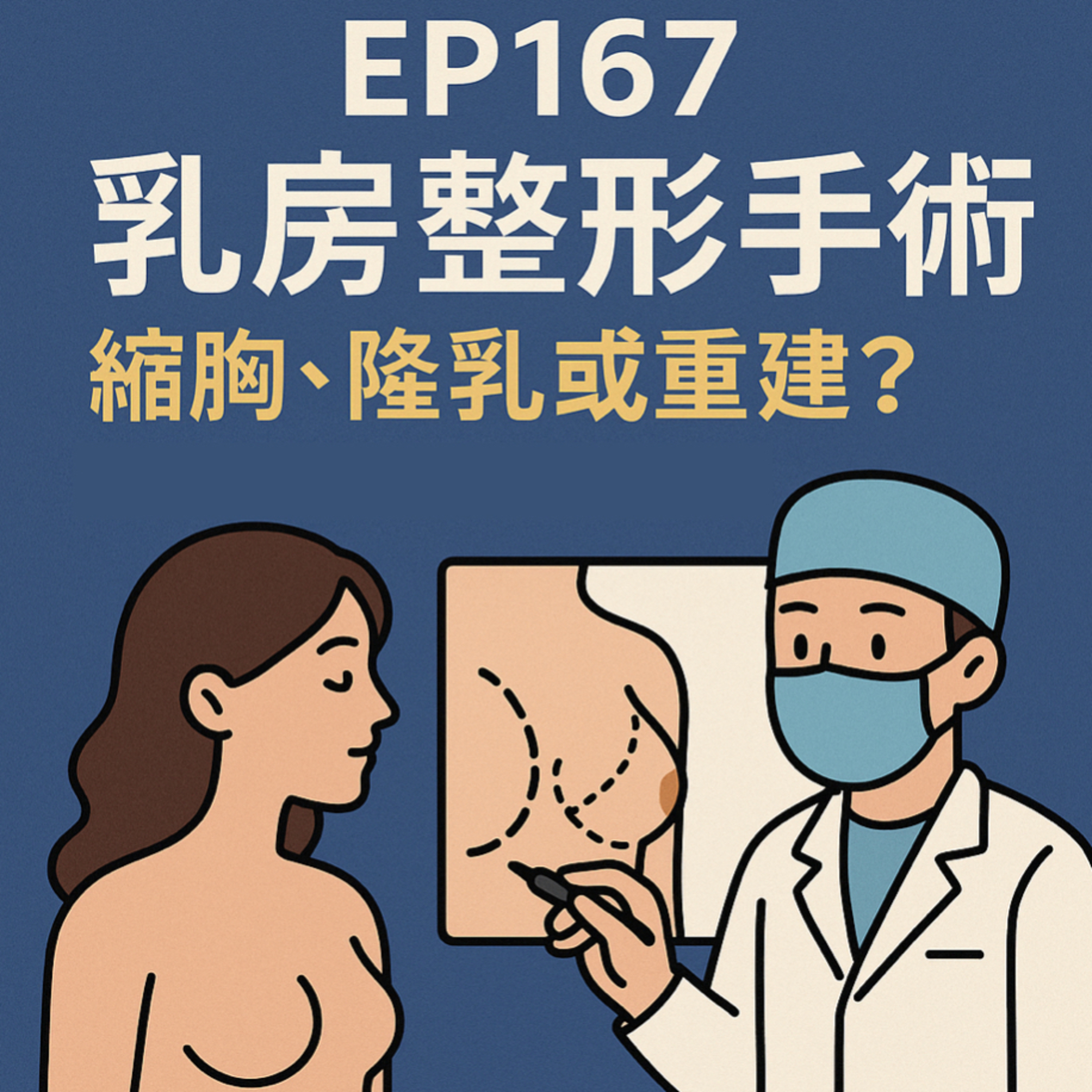🎙️EP167｜不只是大或小：乳房整形手術的美學、醫療與心理轉變