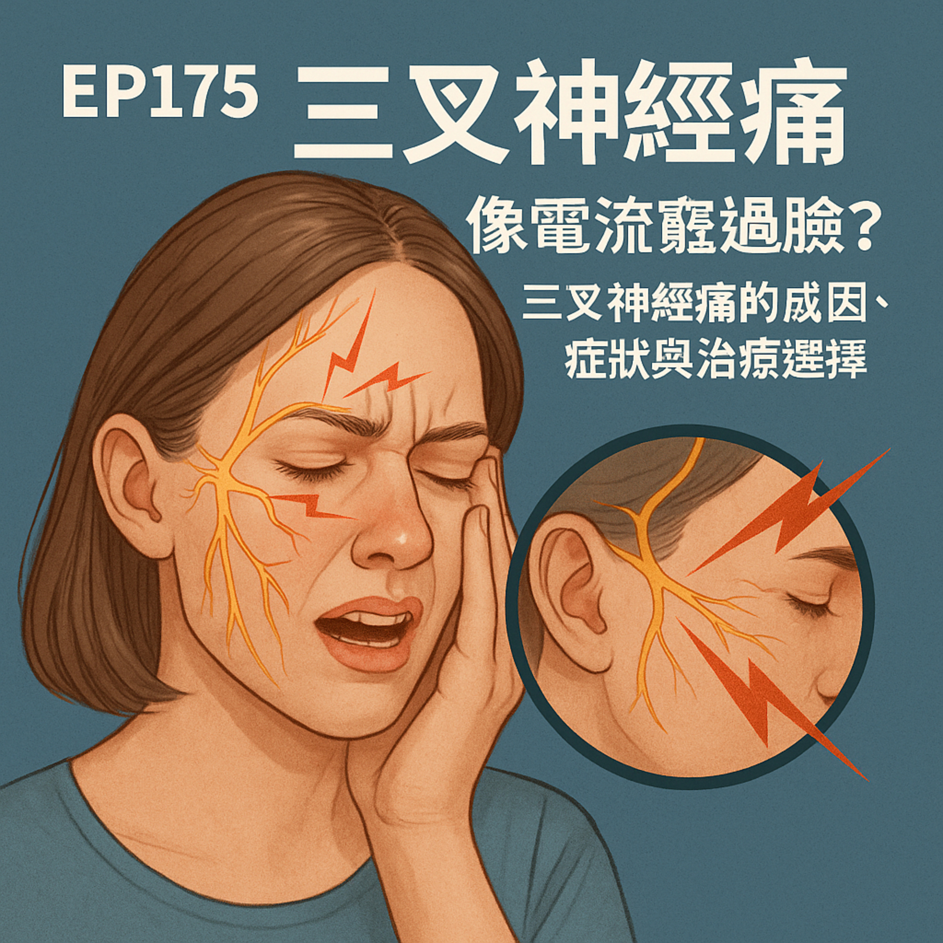 🎙️EP175｜像電流竄過臉？三叉神經痛的成因、症狀與治療選擇