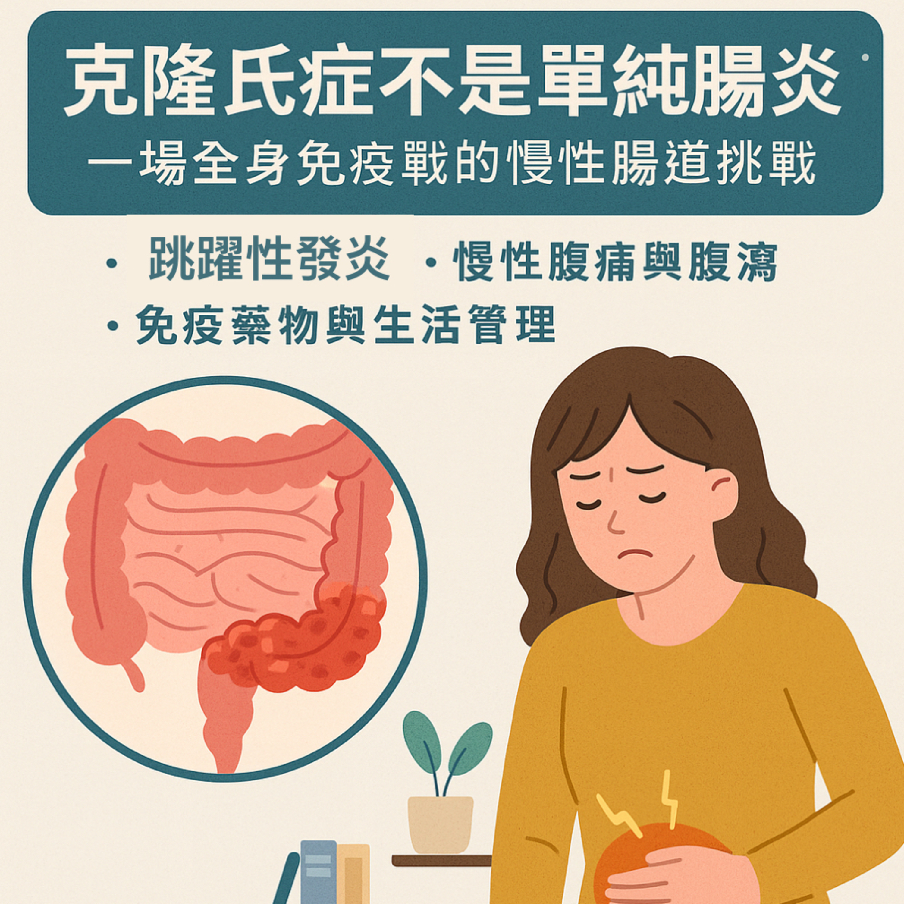 🎙️EP223｜克隆氏症不是單純腸胃炎！一場全身免疫戰的慢性腸道挑戰