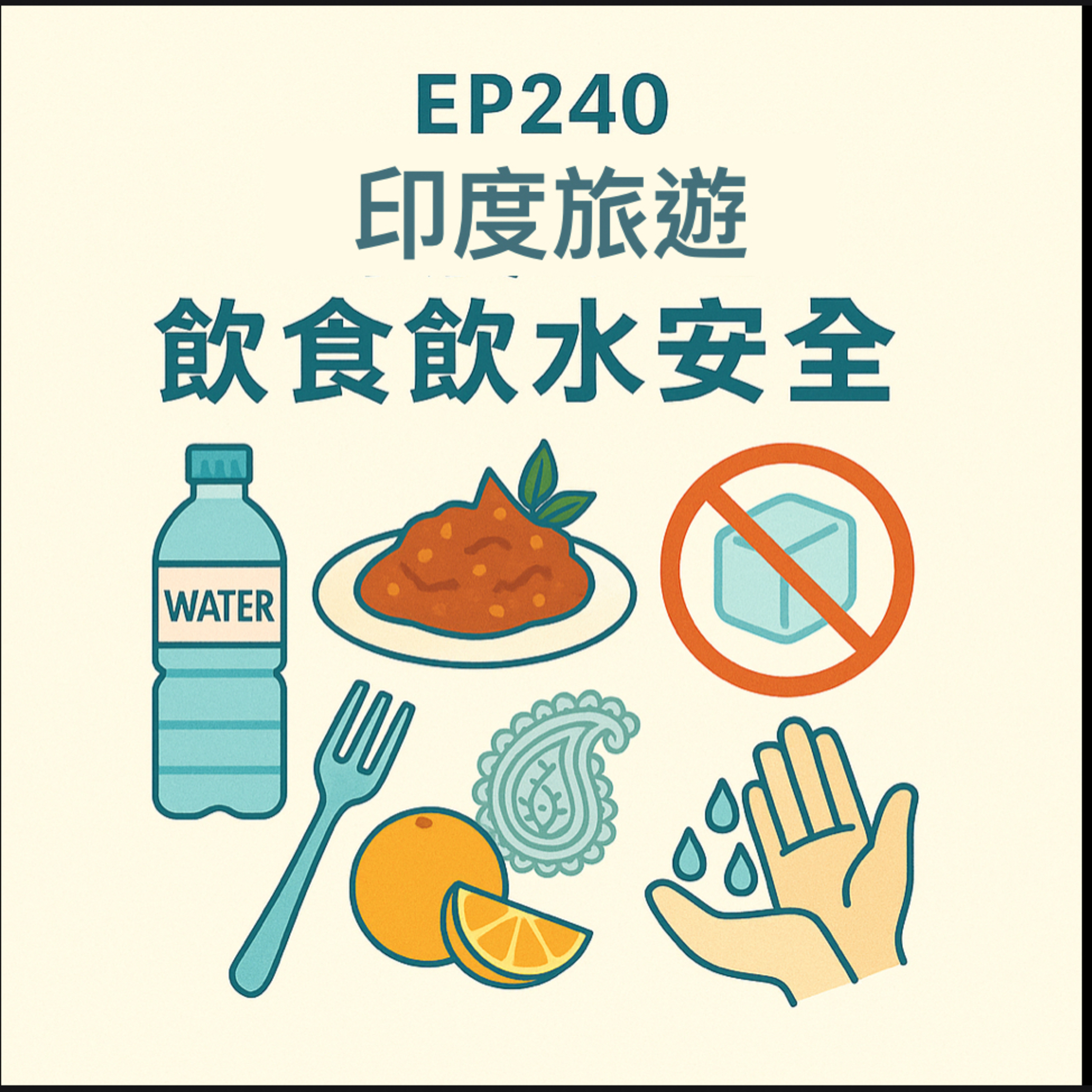 🎙️EP240｜去印度旅遊，吃東西會拉肚子？飲食飲水安全完全指南！