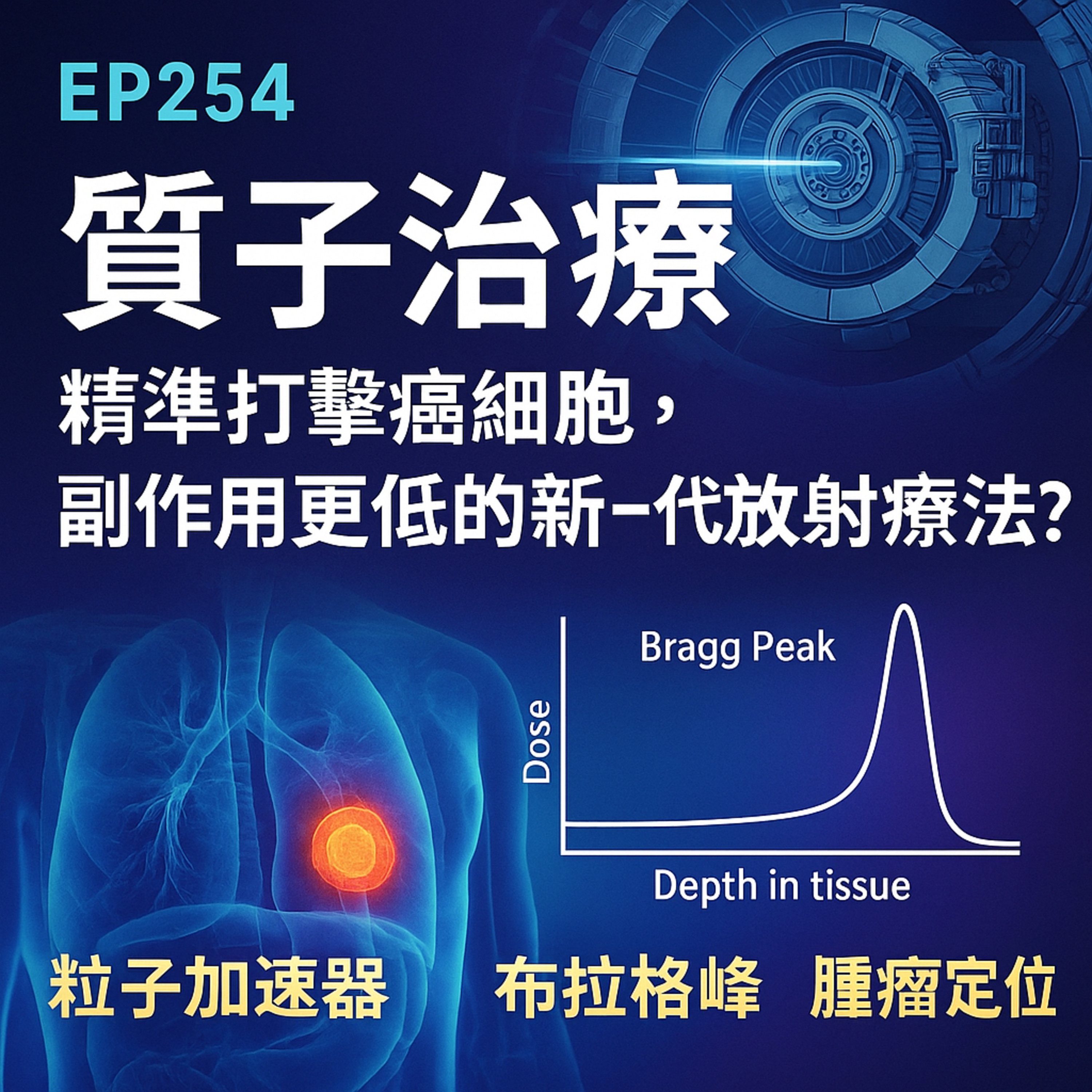 🎙️EP254｜質子治療：精準打擊癌細胞，副作用更低的新一代放射療法？