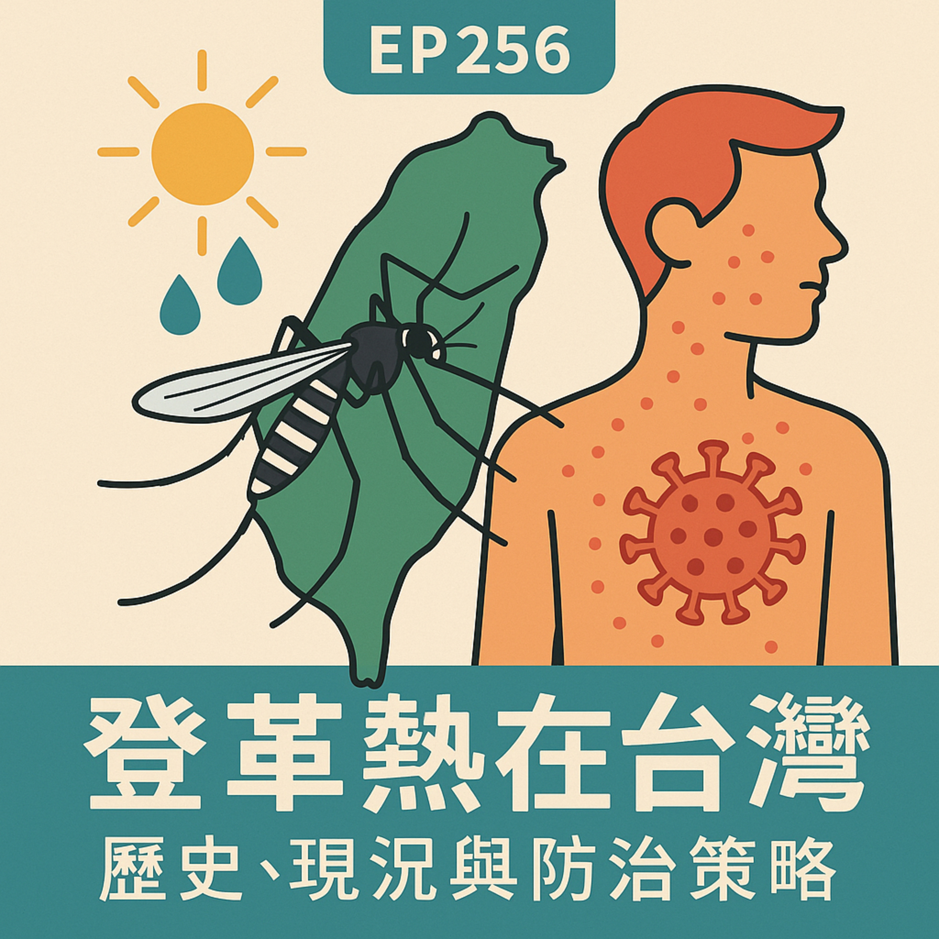 🎙️EP256｜登革熱在台灣：從歷史大流行到氣候挑戰下的防疫未來