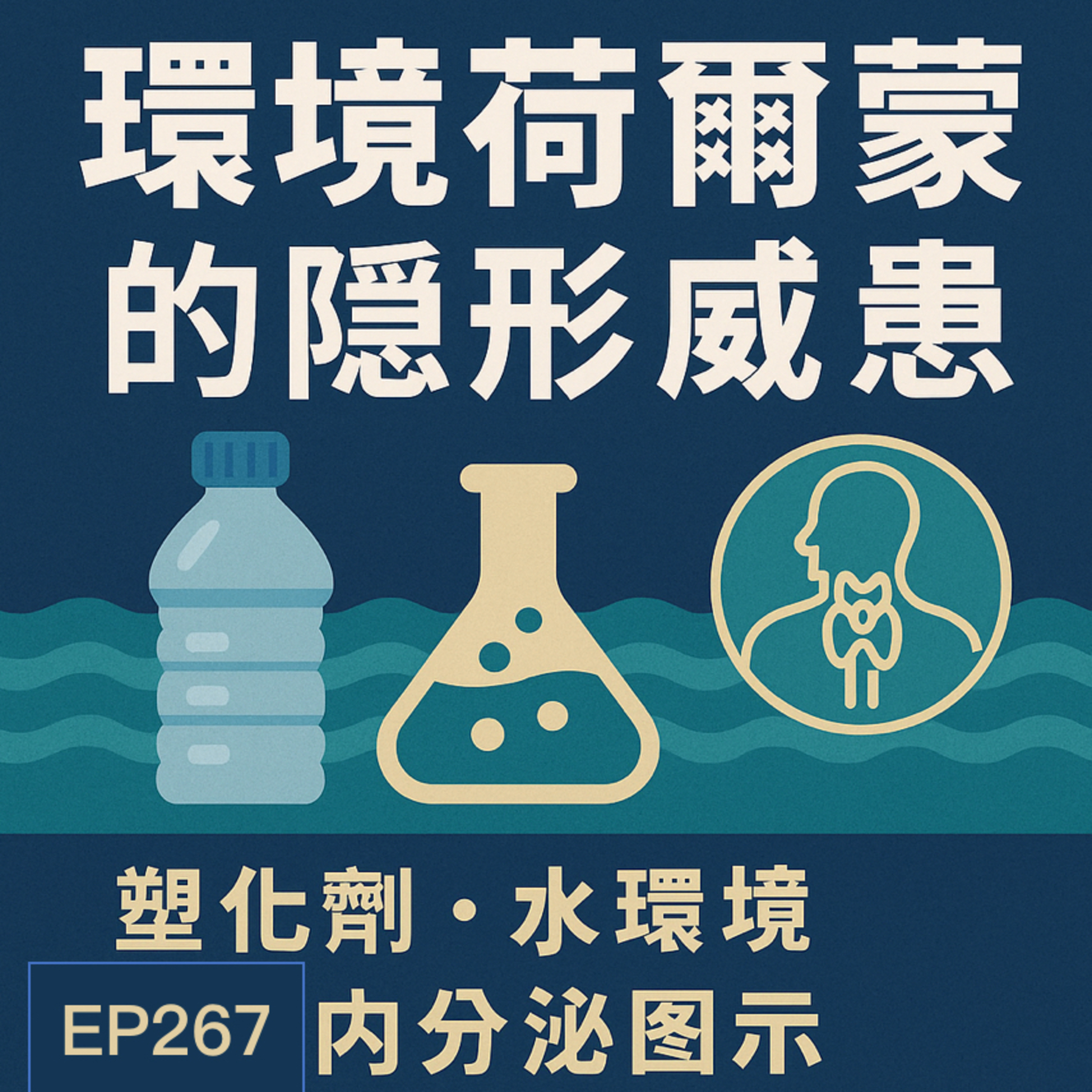 🎙️EP267｜環境荷爾蒙的隱形威脅：從塑化劑到全氟物質，荷爾蒙干擾物的全面解析