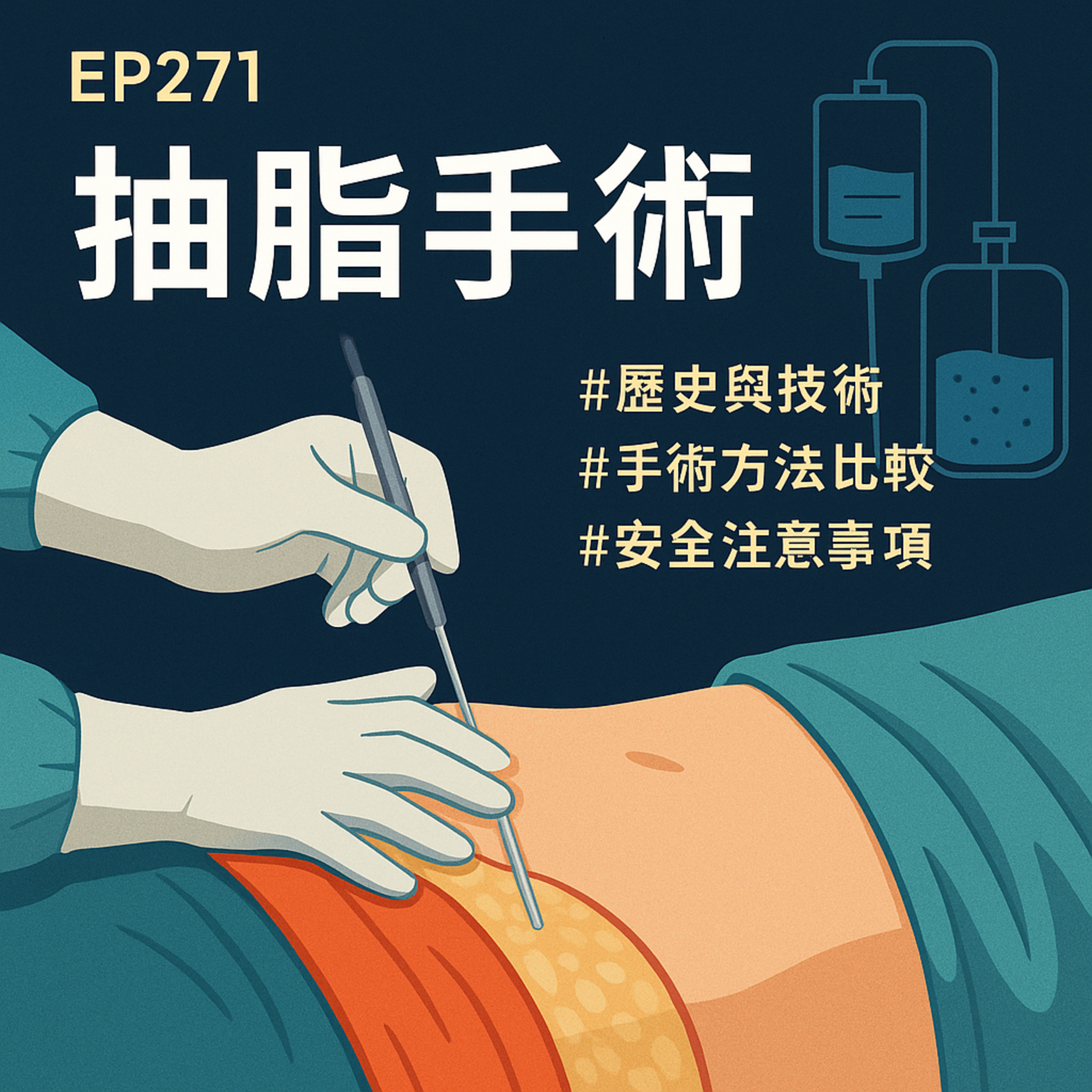 🎙️EP271｜抽脂手術的演進與安全思辨：從危險實驗到微創科技的華麗轉身