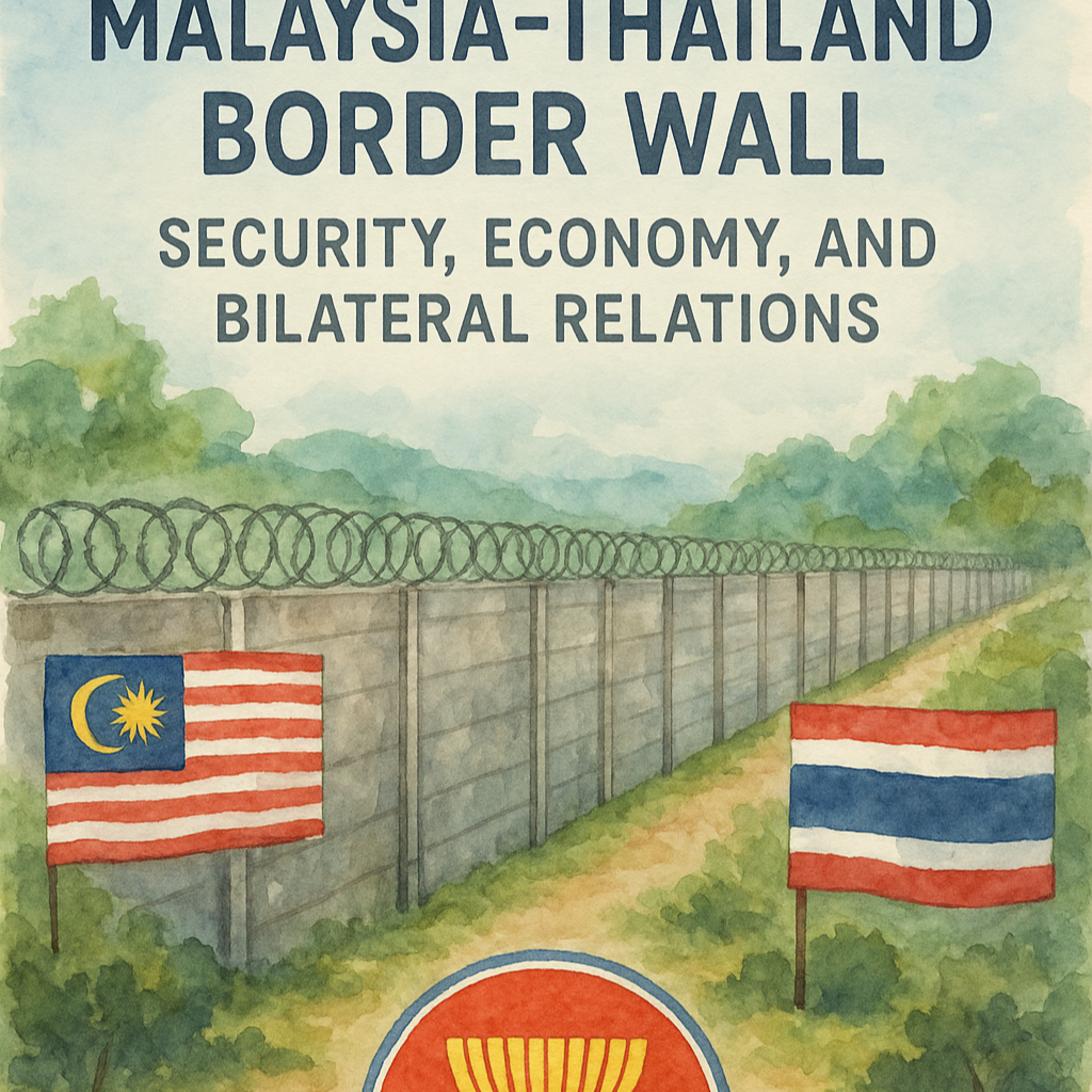 Malaysia-Thailand Border Wall: Security, Economy, and Bilateral Relations episode artwork