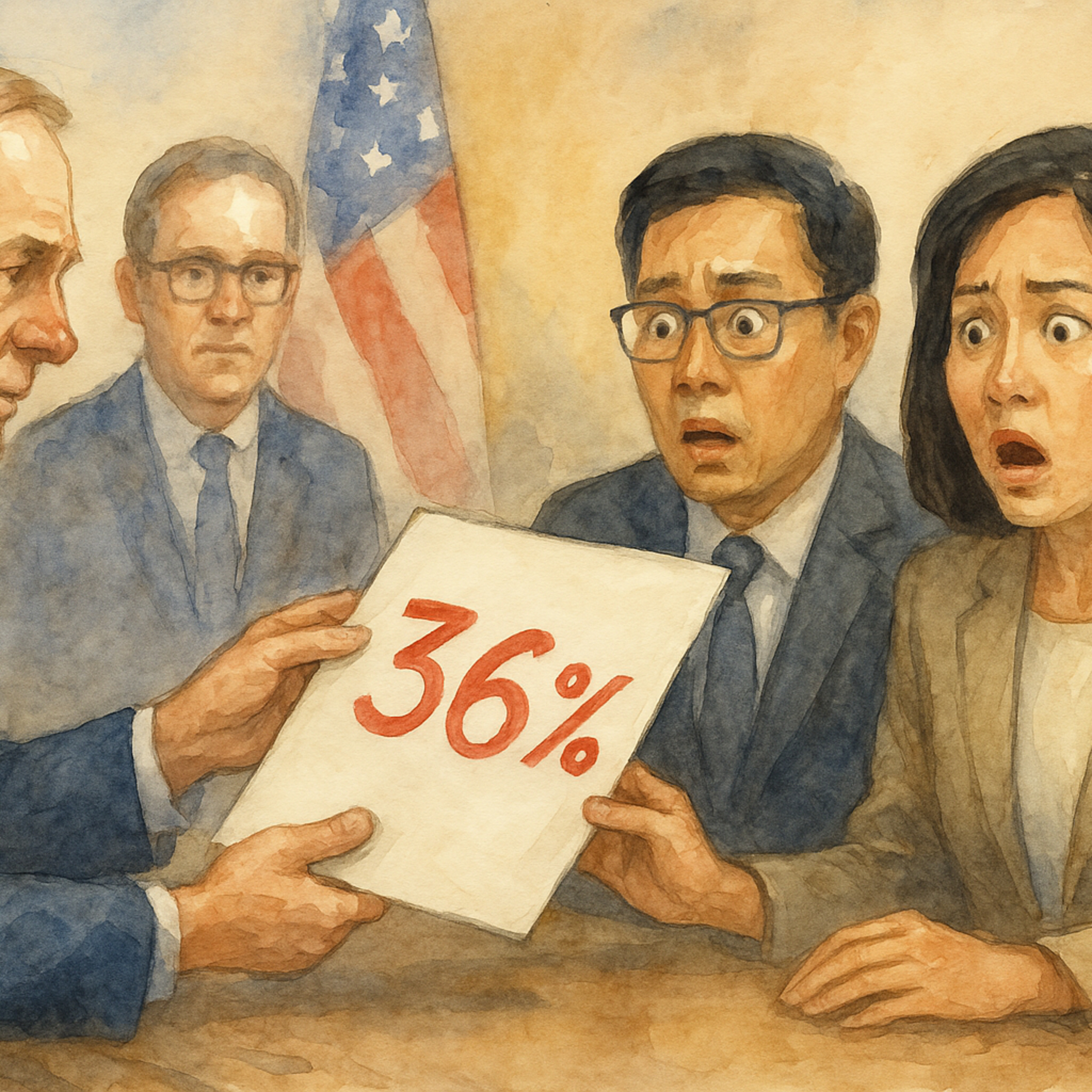 Thailand Faces Economic Shock as 36% U.S. Tariffs Loom Amid Legal Uncertainty episode artwork