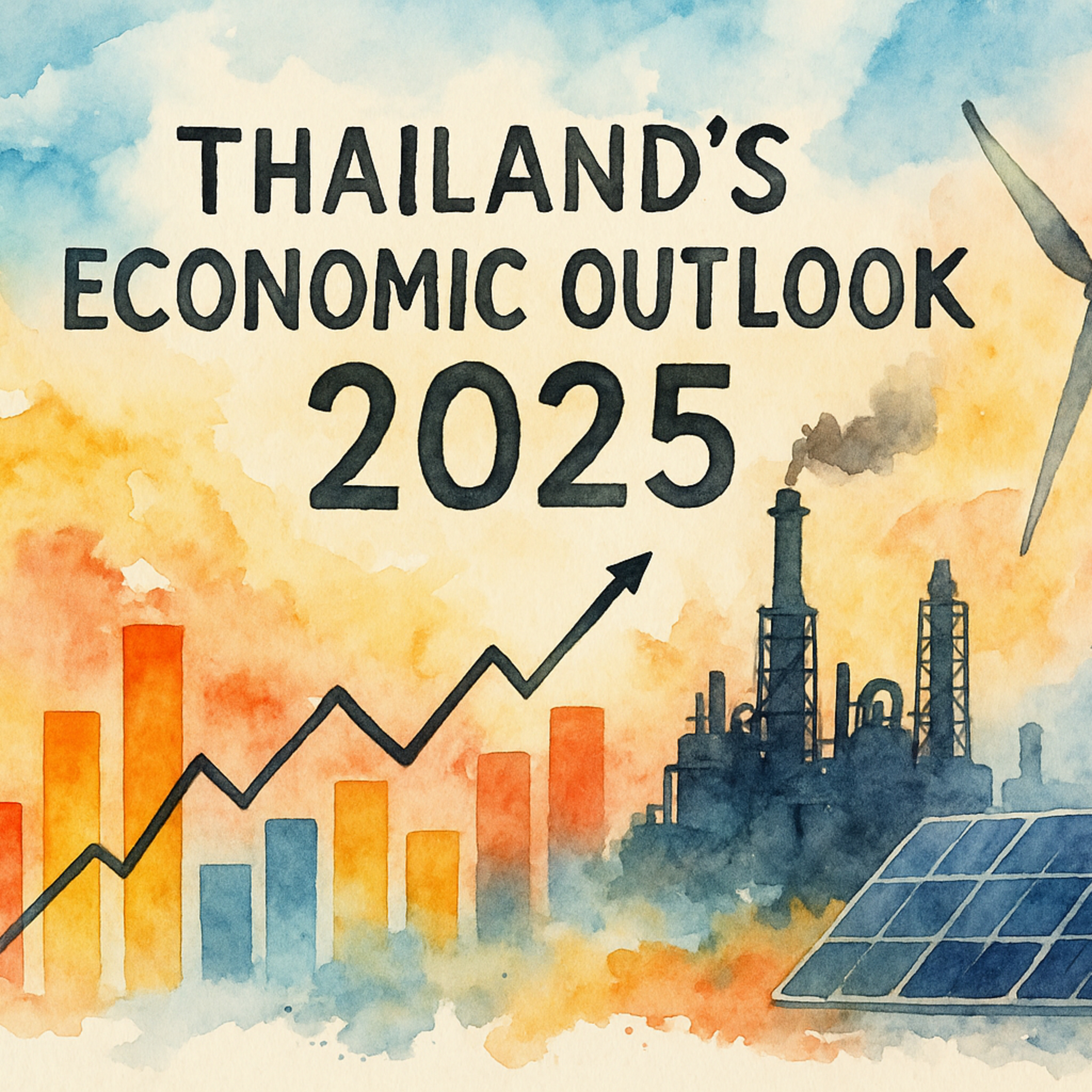 Thailand’s 2025 Economic Outlook: Trade Tensions, Green Transition, and Corporate Challenges episode artwork