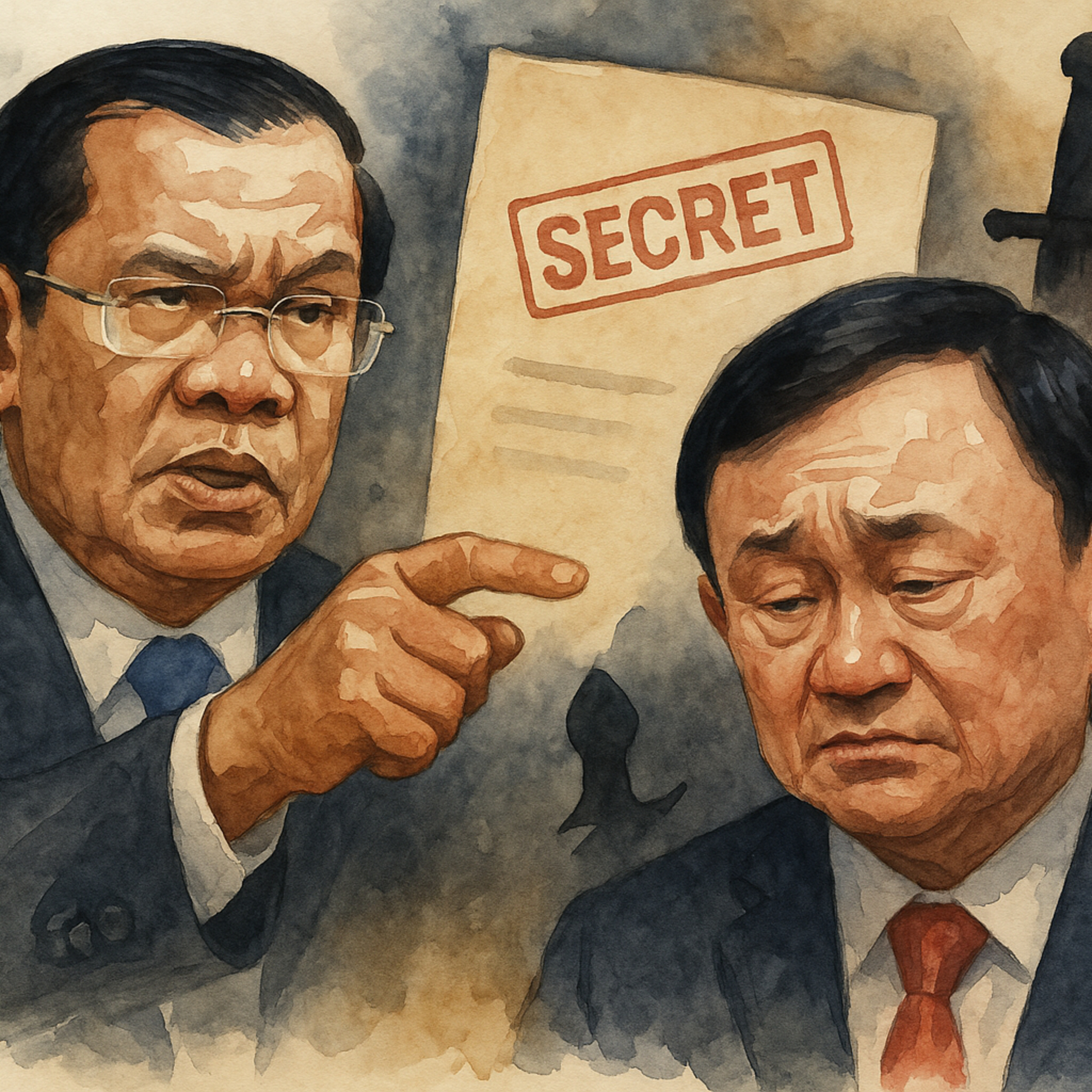 Hun Sen’s Leaked Call and False Claims Shake Thai Politics in Strategic Power Play episode artwork