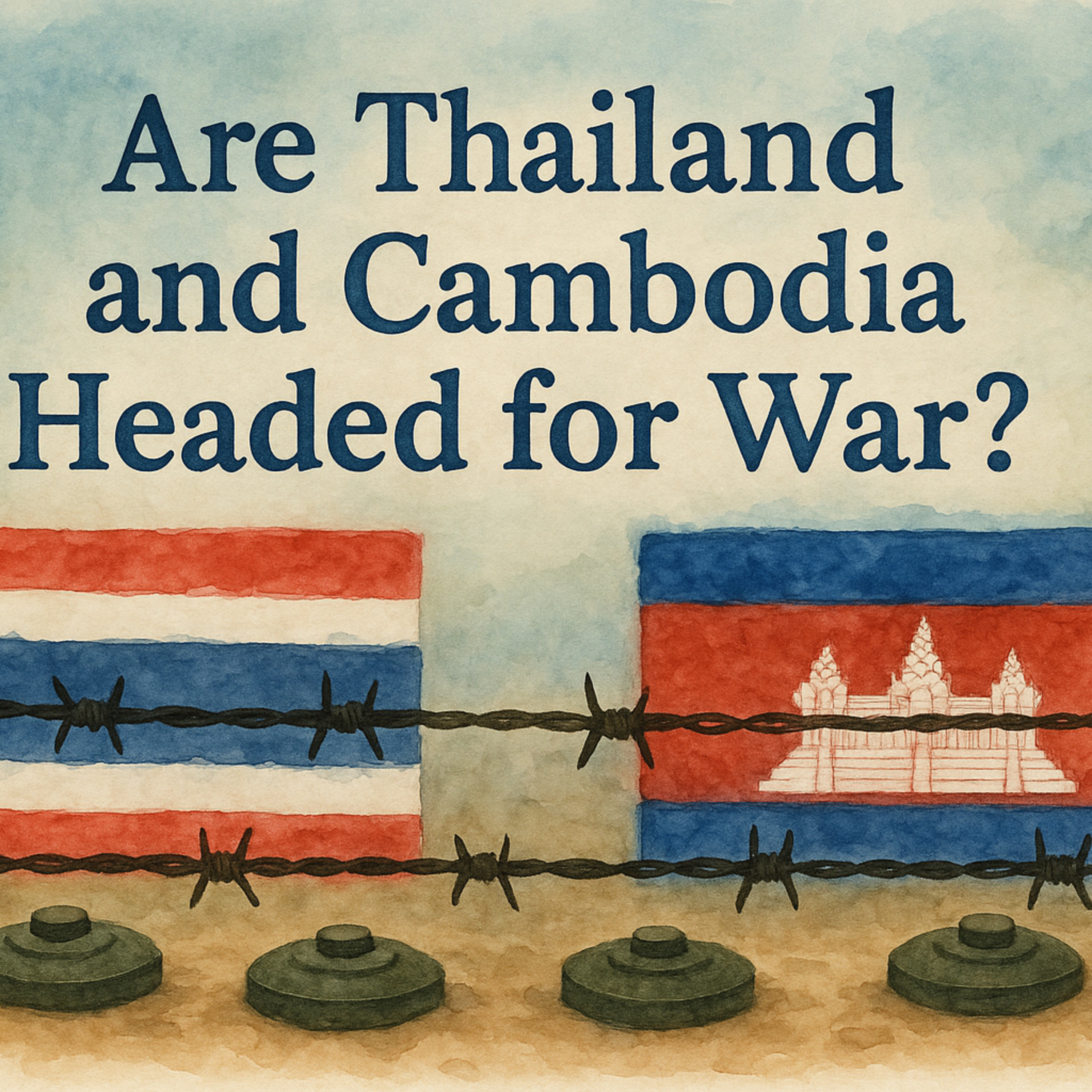 Are Thailand and Cambodia Headed for War? Analyzing Rhetoric, Skirmishes, and Escalation episode artwork