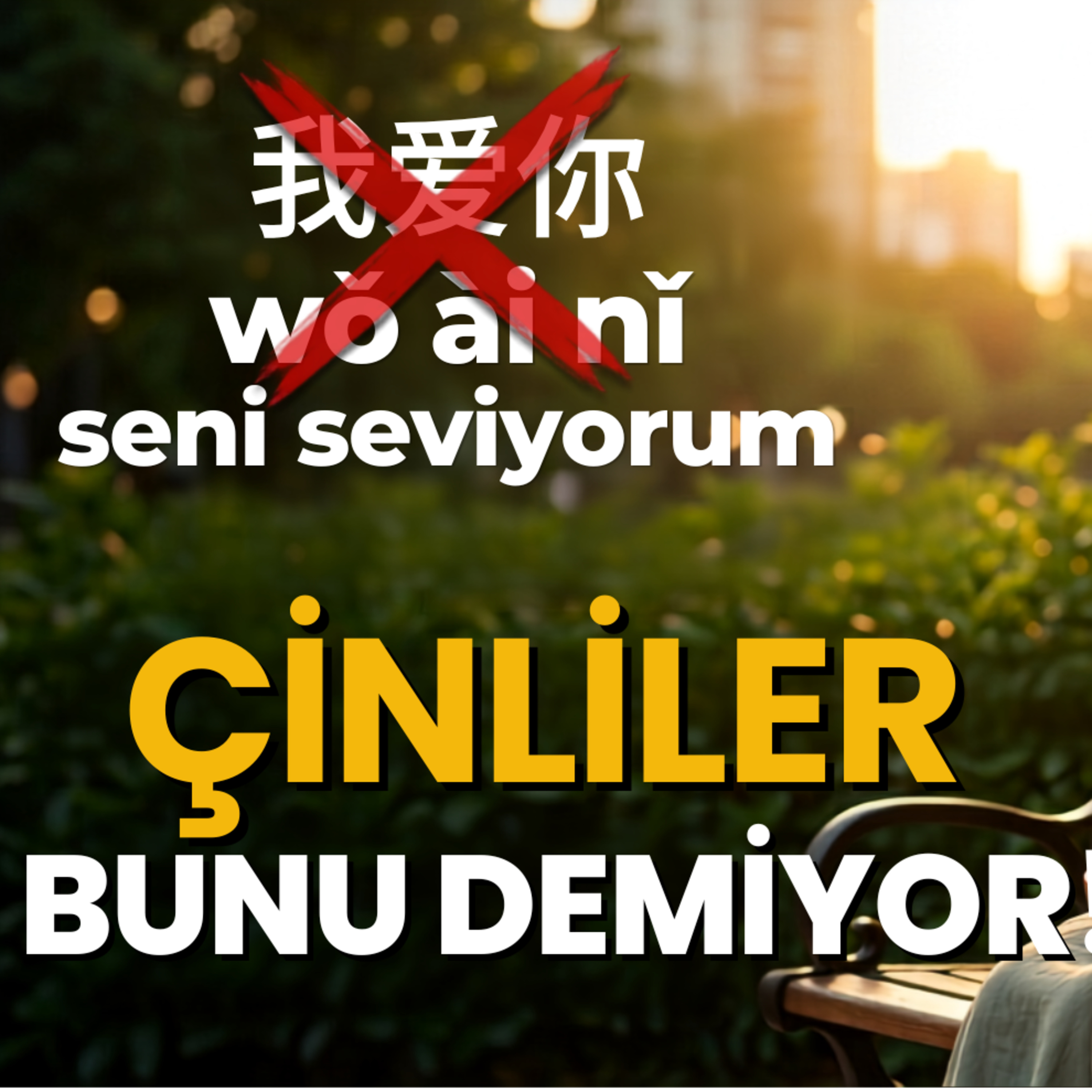 Çince Seni Seviyorum Demeyi Öğrenin ve Unutun!
