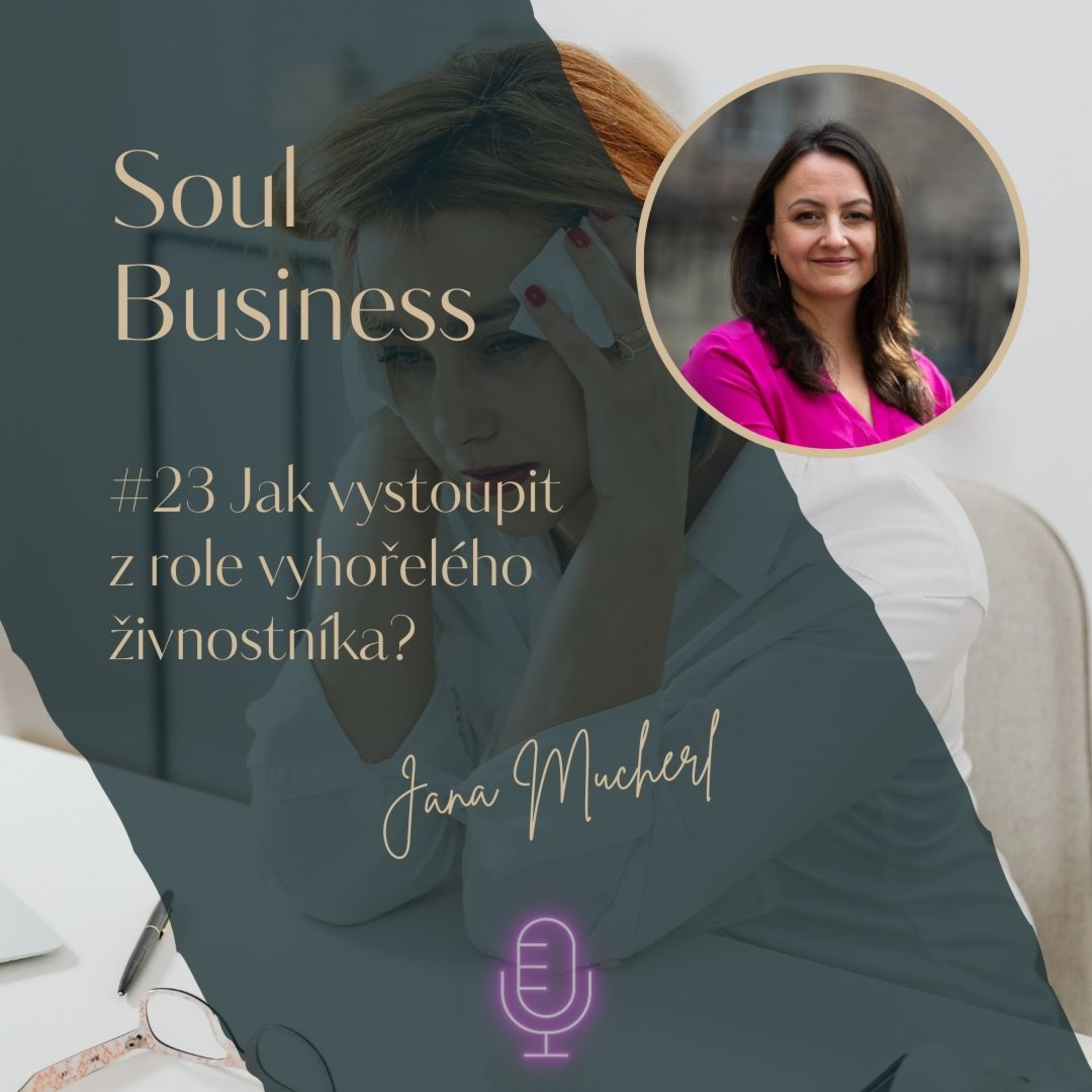 #23 Jak vystoupit z role vyhořelého živnostníka? | Podcast Soul Business episode artwork