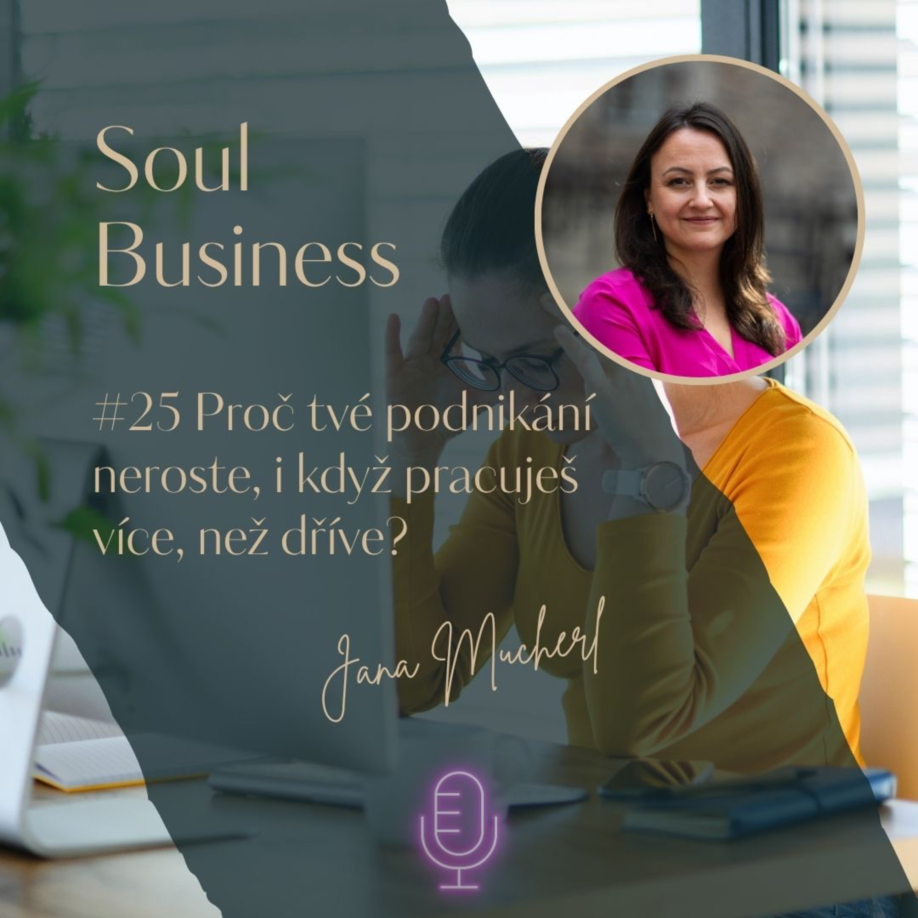 #25 Proč tvé podnikání neroste, i když pracuješ víc, než dříve? | Podcast Soul Business episode artwork