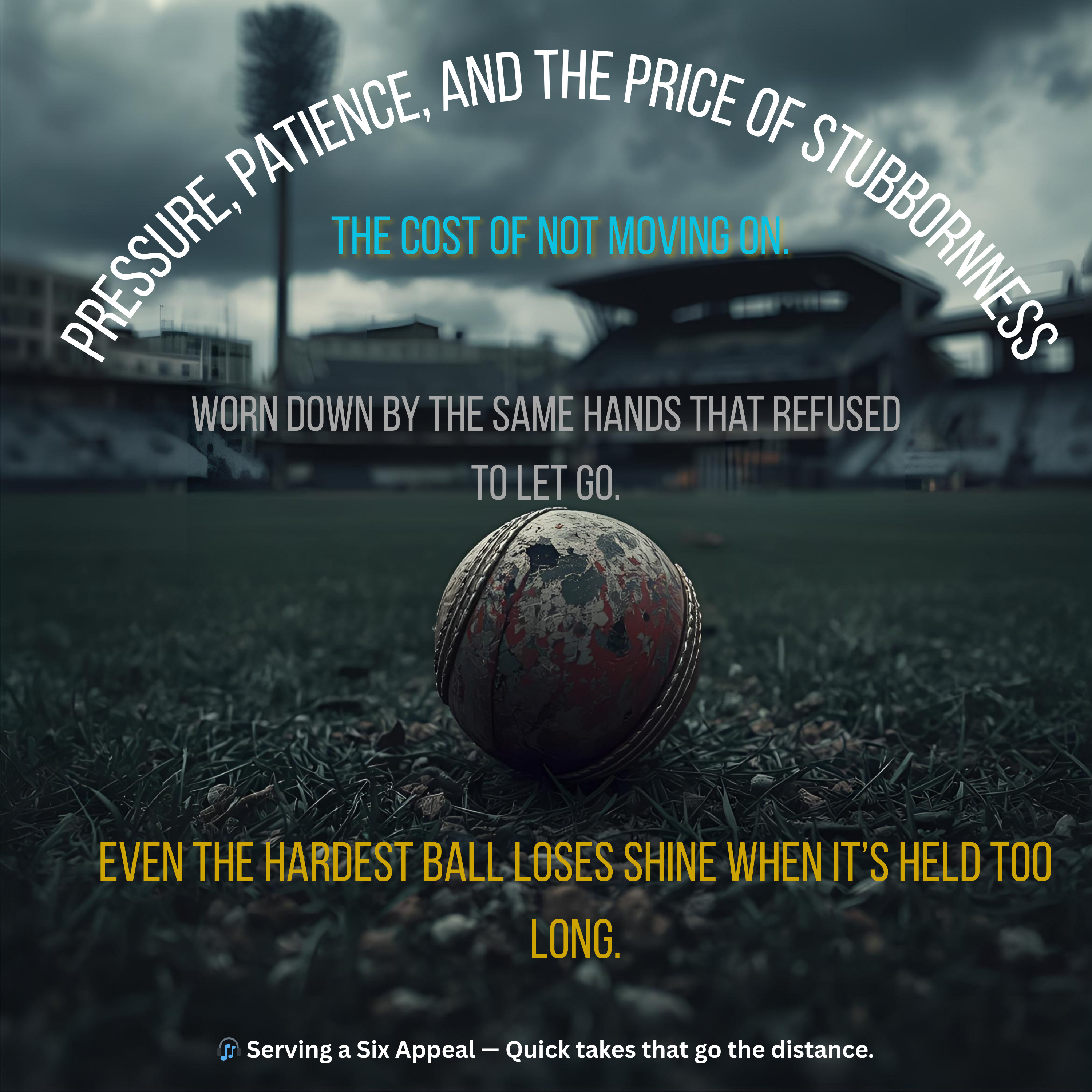 Pressure, Patience, and the Price of Stubbornness