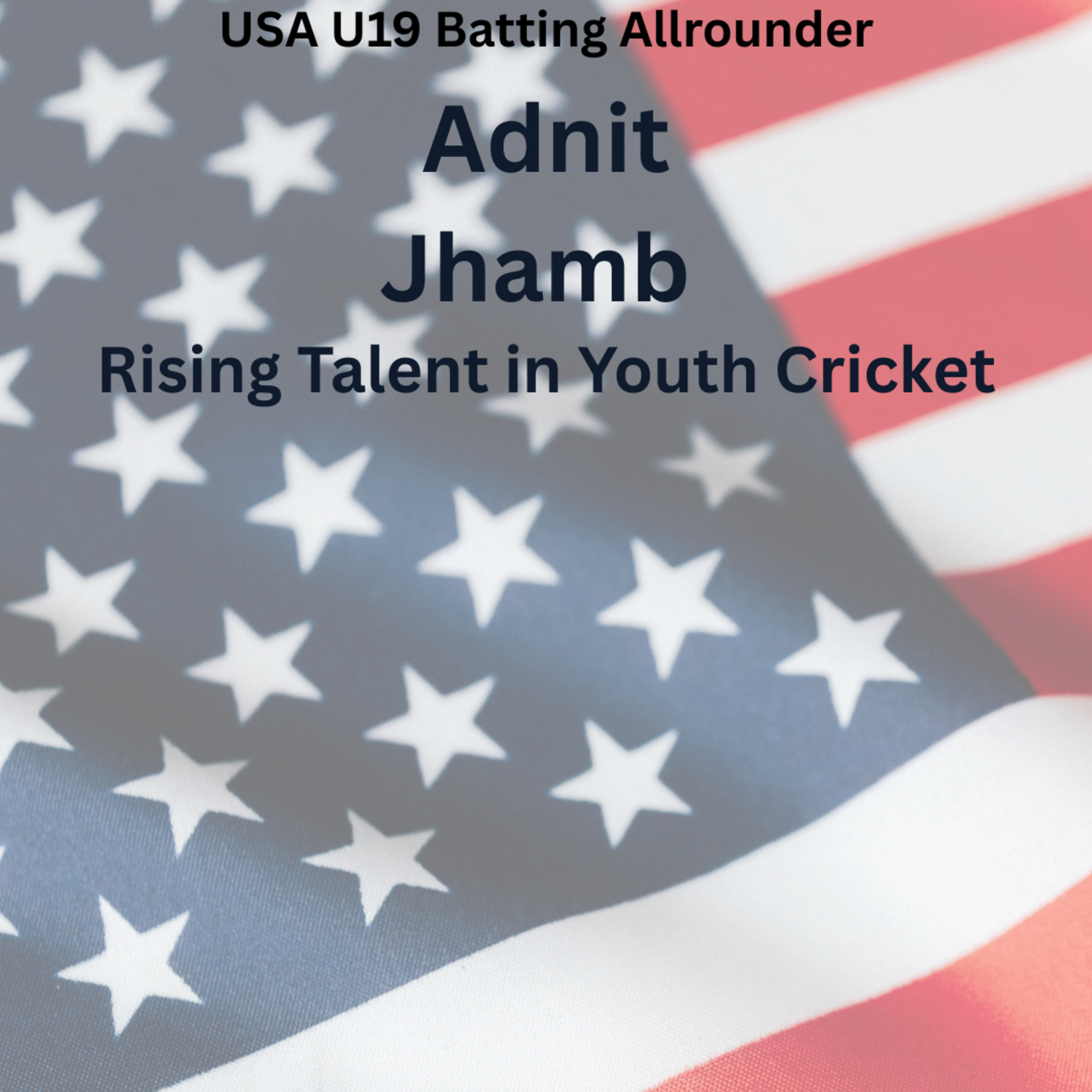 Inside Adnit Jhamb’s Breakout U19 Performances | 116*, 68* & His Cricket Journey