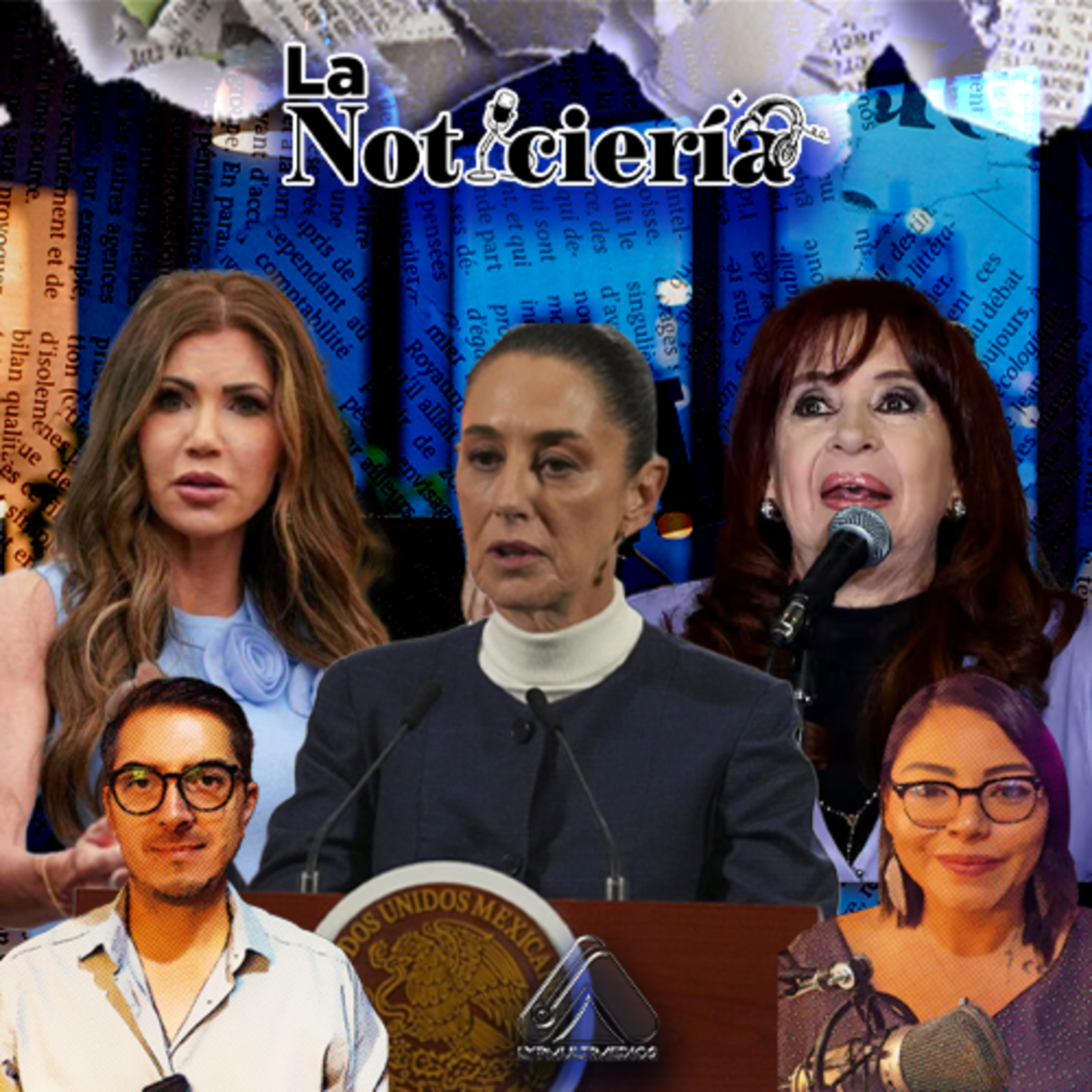 Sheinbaum desmiente a Kristy, Proscriben a Cristina Kirchner, en Querétaro Crisis Climática… episode artwork
