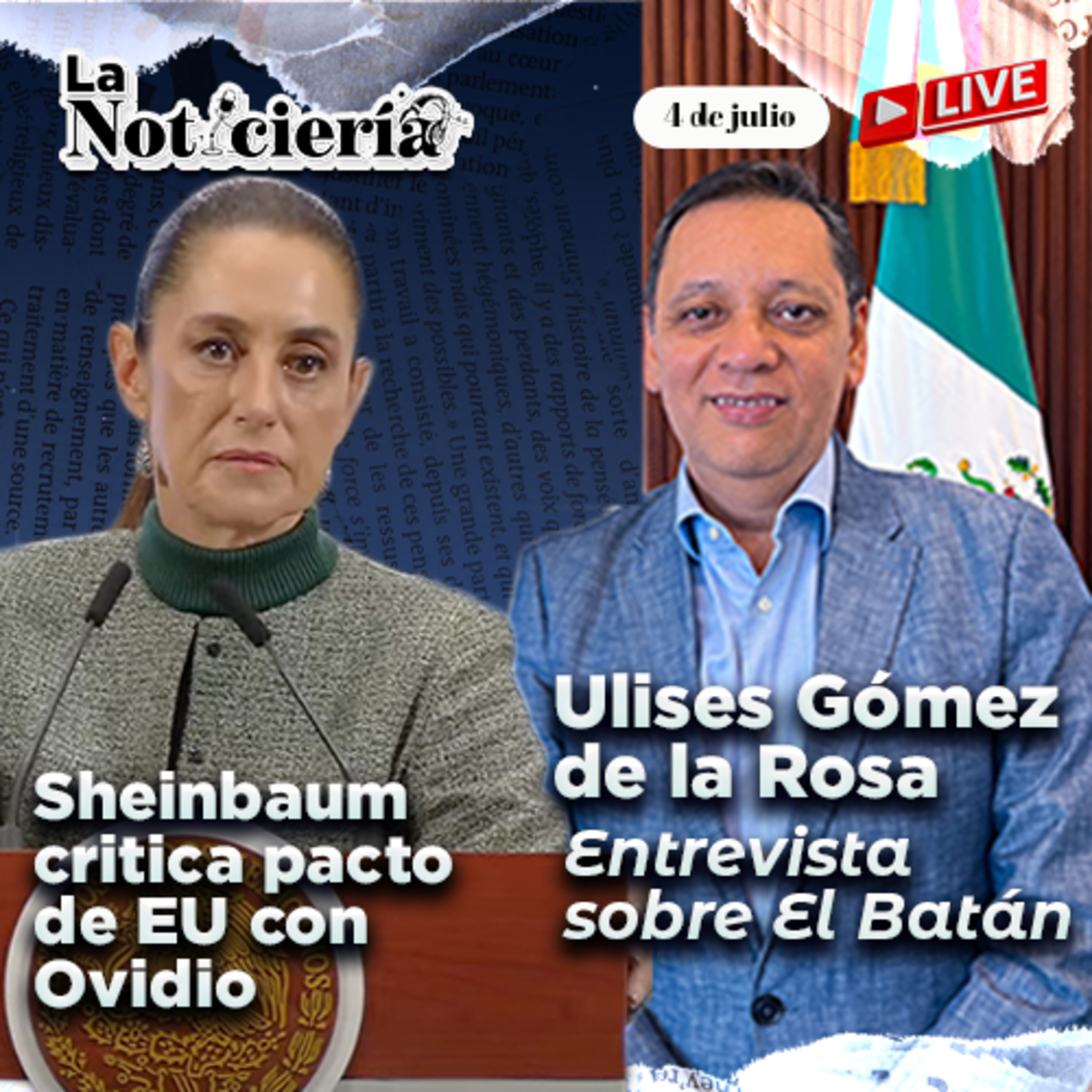 Sheinbaum critica pacto de EU con Ovidio | Escándalo en crematorio de Juárez episode artwork