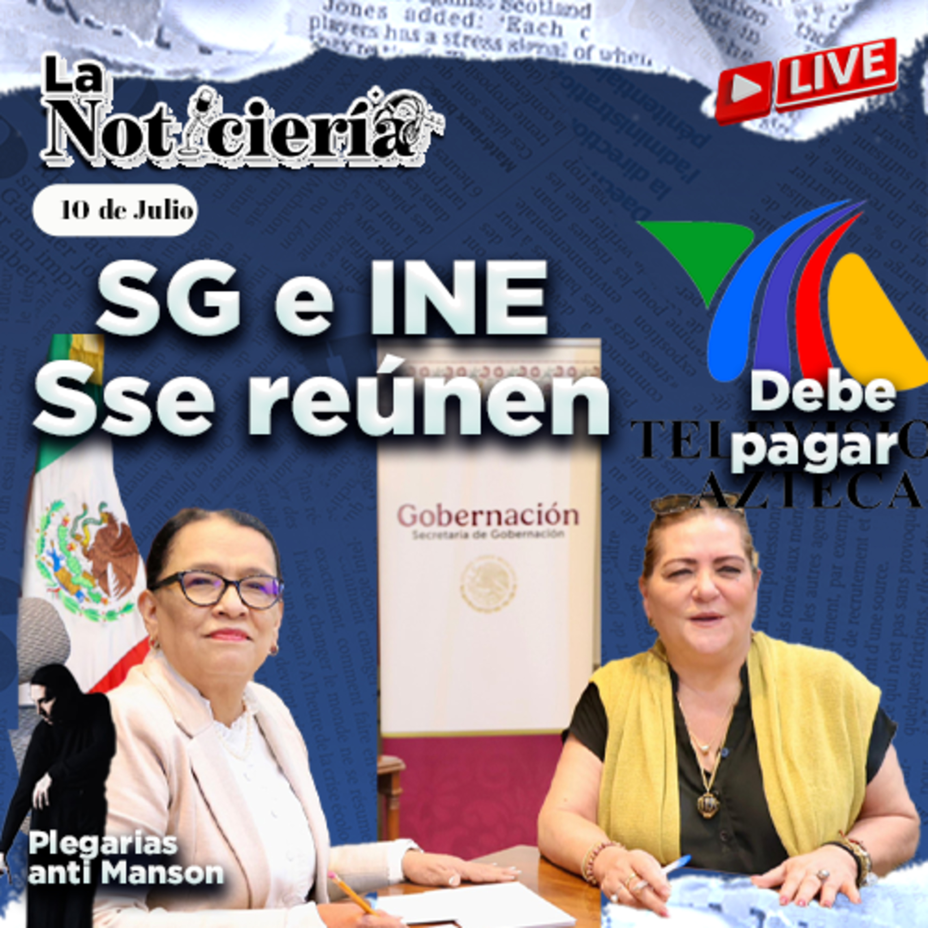 SG e INE, TV Azteca y prisión preventiva episode artwork
