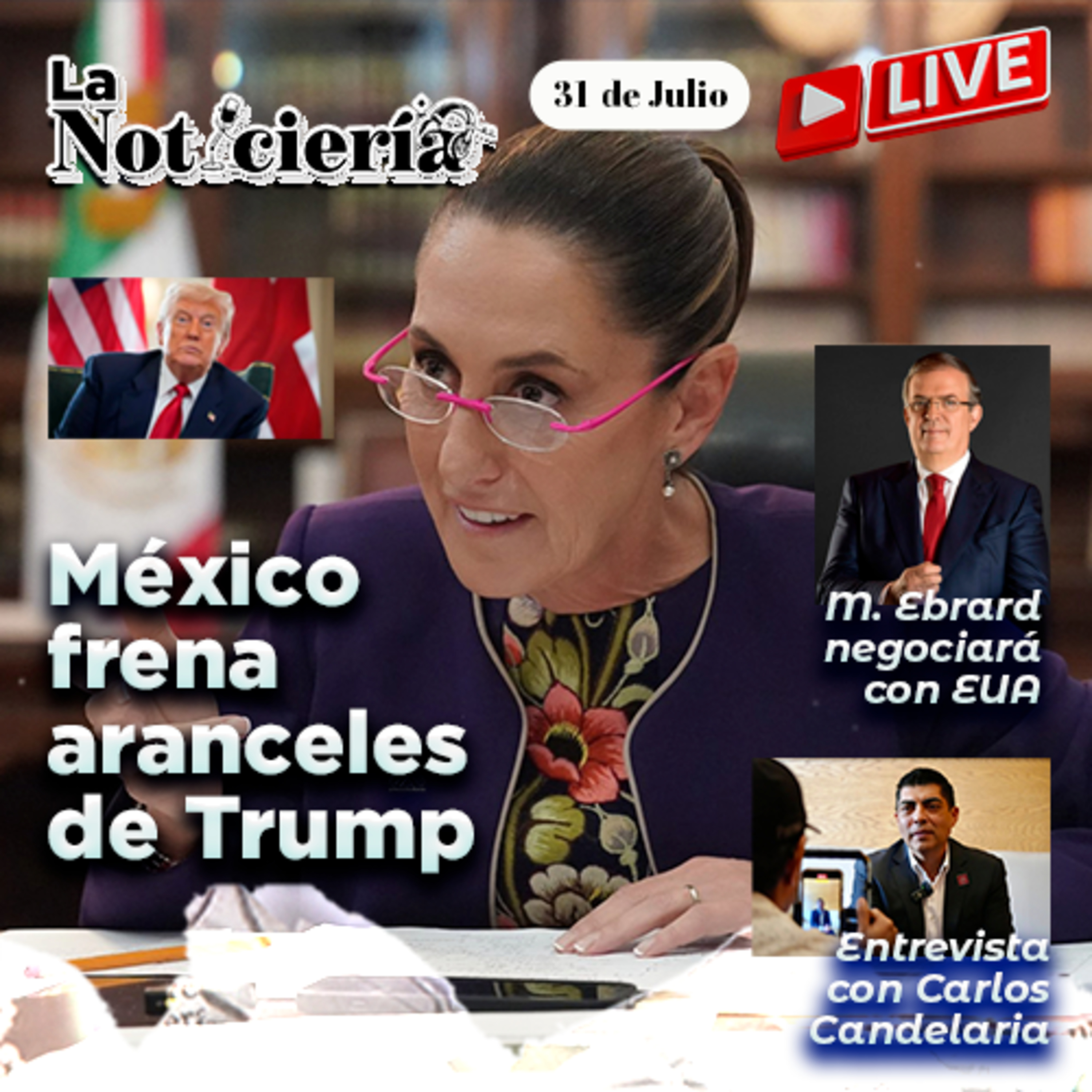 ¡México frena aranceles de Trump! Acuerdo de 90 días tras llamada clave con EE.UU. episode artwork