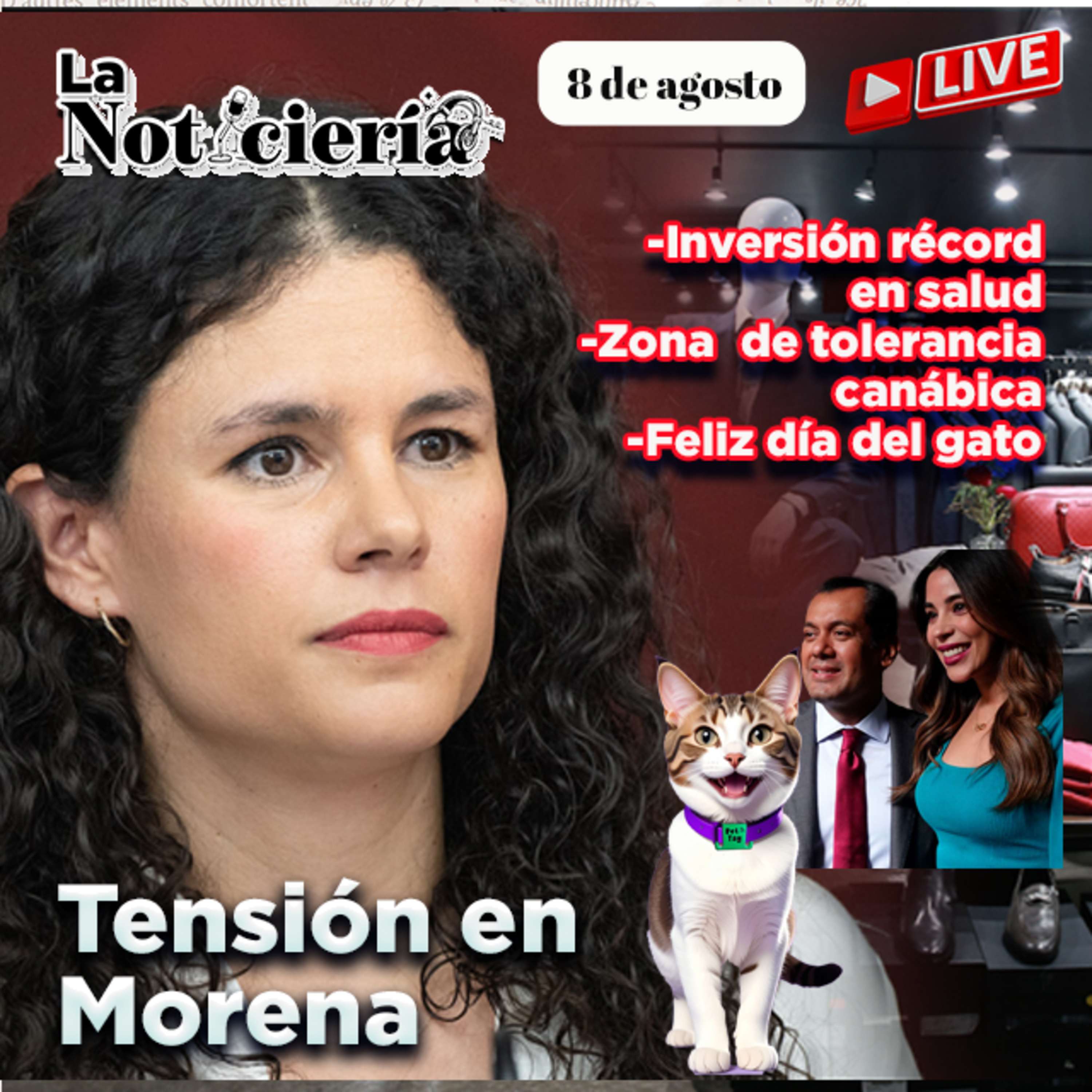 📢 Tensión en Morena, inversión récord en salud y tormenta ‘Ivo’ episode artwork