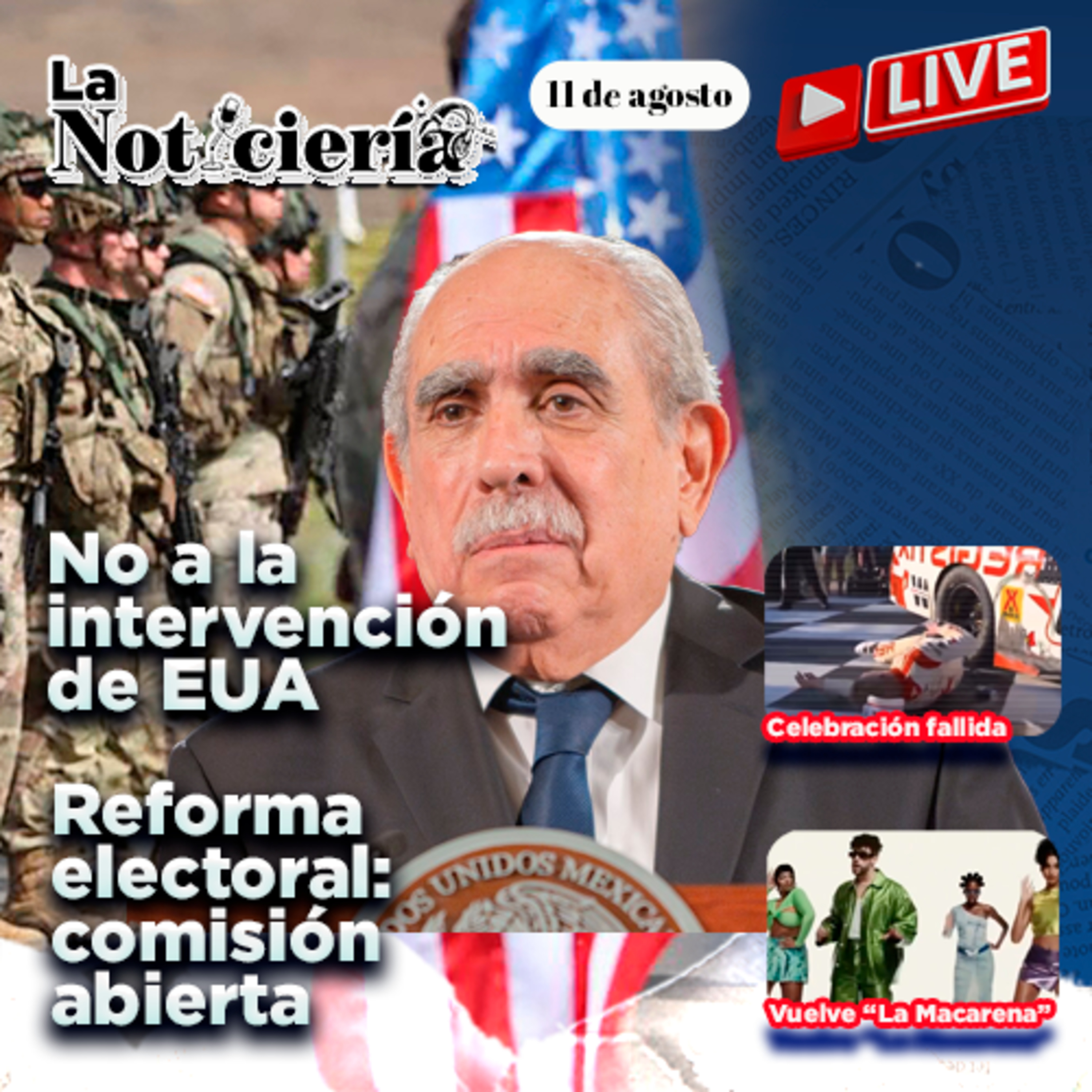 🇲🇽 México rechaza tropas de EE.UU. contra cárteles | Reforma electoral, tormenta en CDMX y más episode artwork