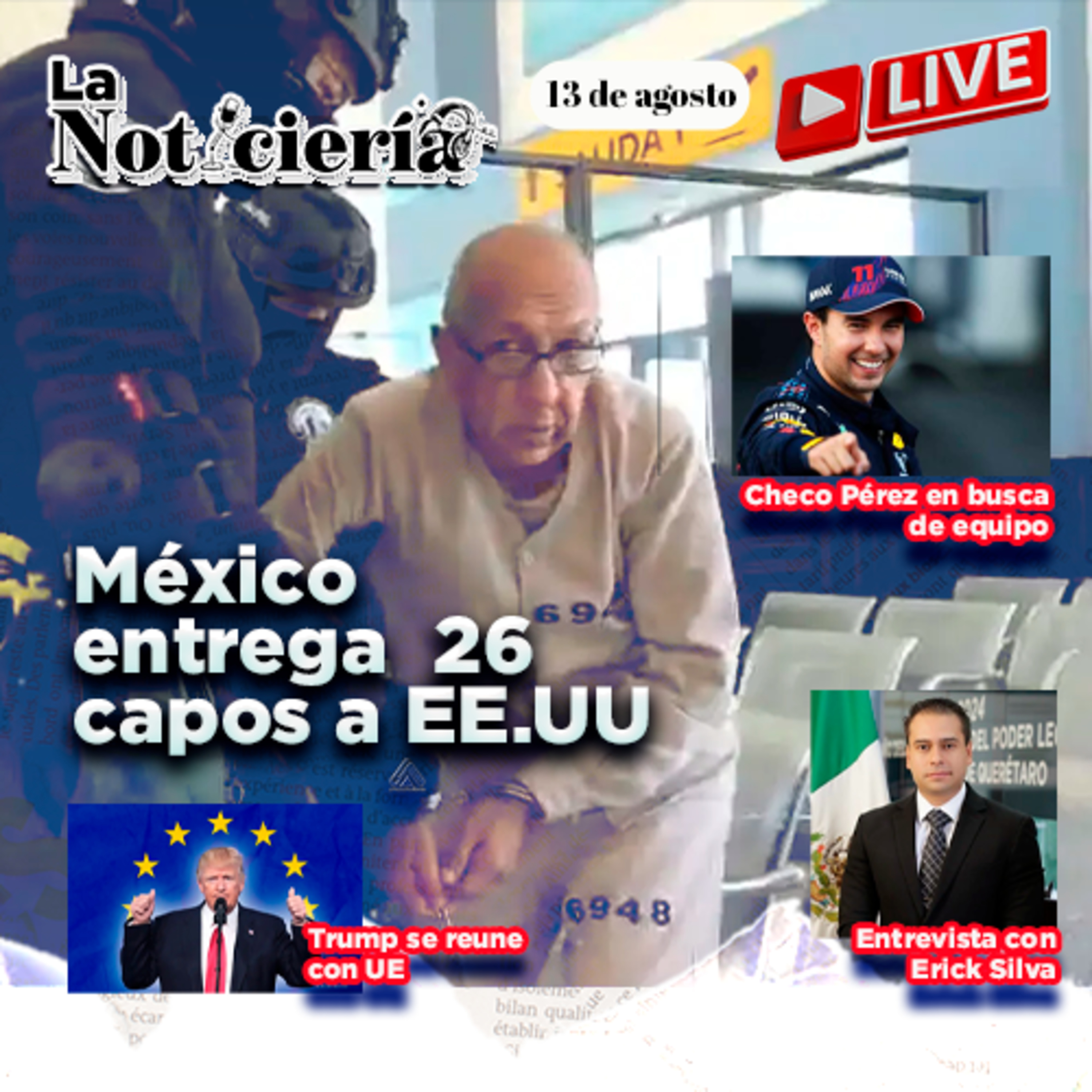 🚨 México entrega 26 capos a EE.UU. | Golpe al Cártel de Sinaloa y Los Chapitos episode artwork