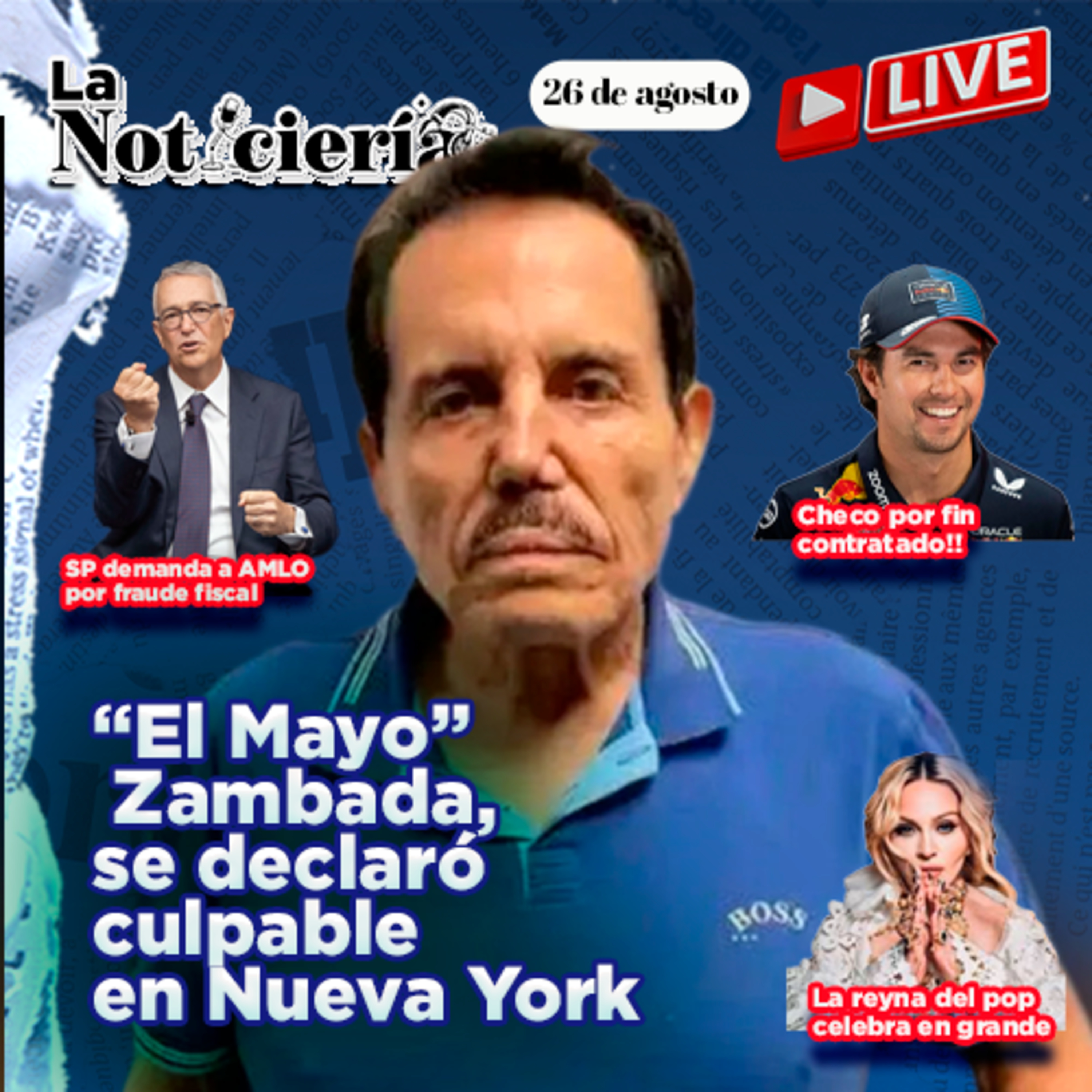 El Mayo Zambada se declara CULPABLE en EU | Sheinbaum marca distancia de nuevos partidos episode artwork