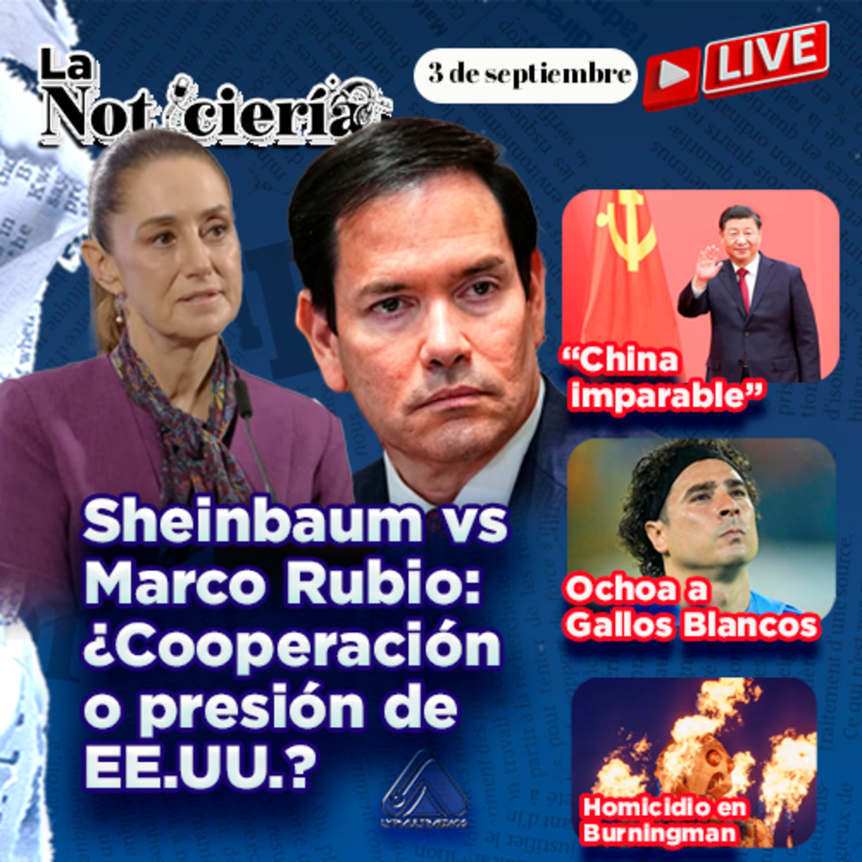 🇲🇽 Sheinbaum vs Marco Rubio: ¿Cooperación o presión de EE.UU.? episode artwork